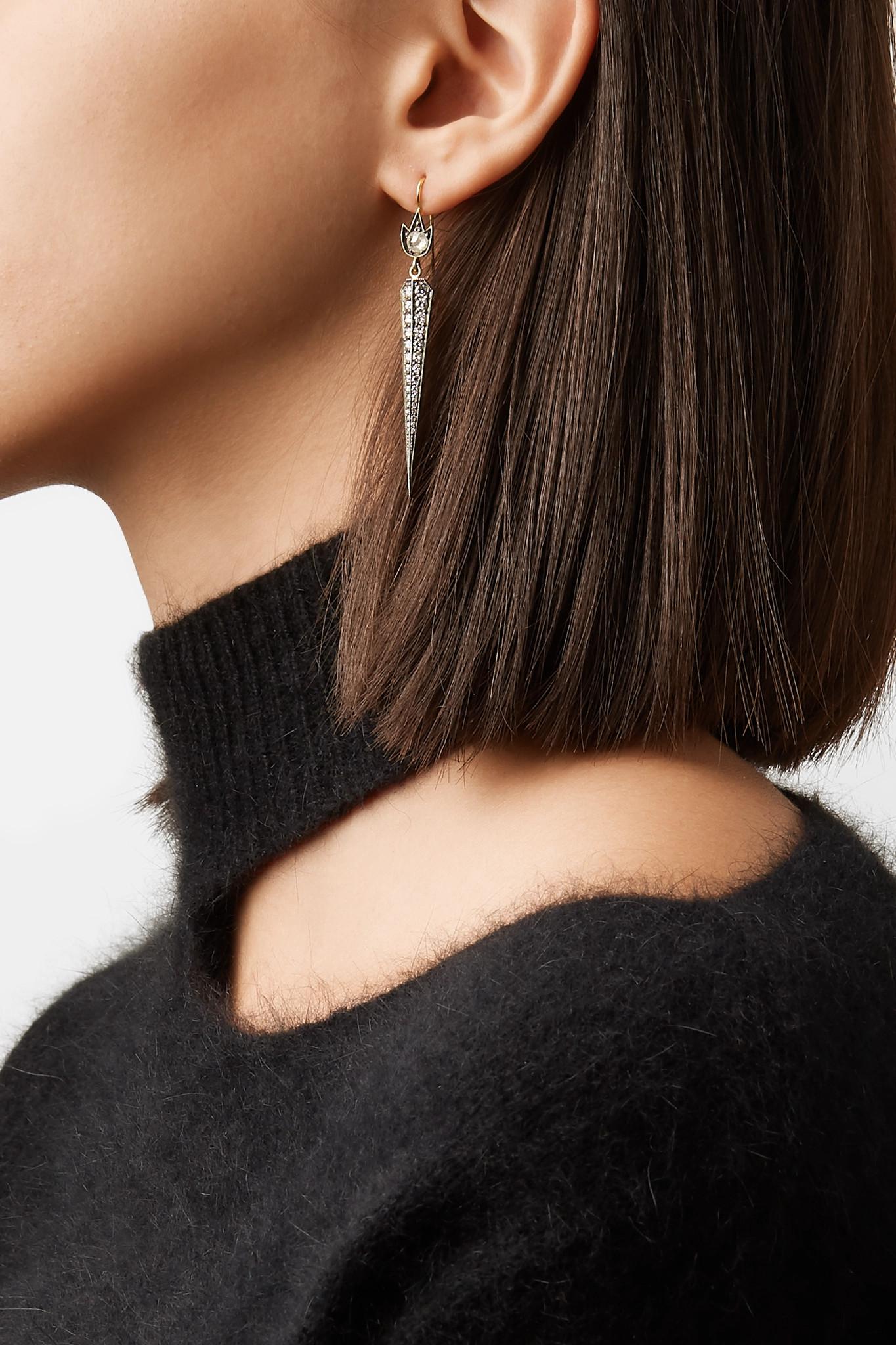 Lyst Sylva & Cie 18karat Gold, Sterling Silver And