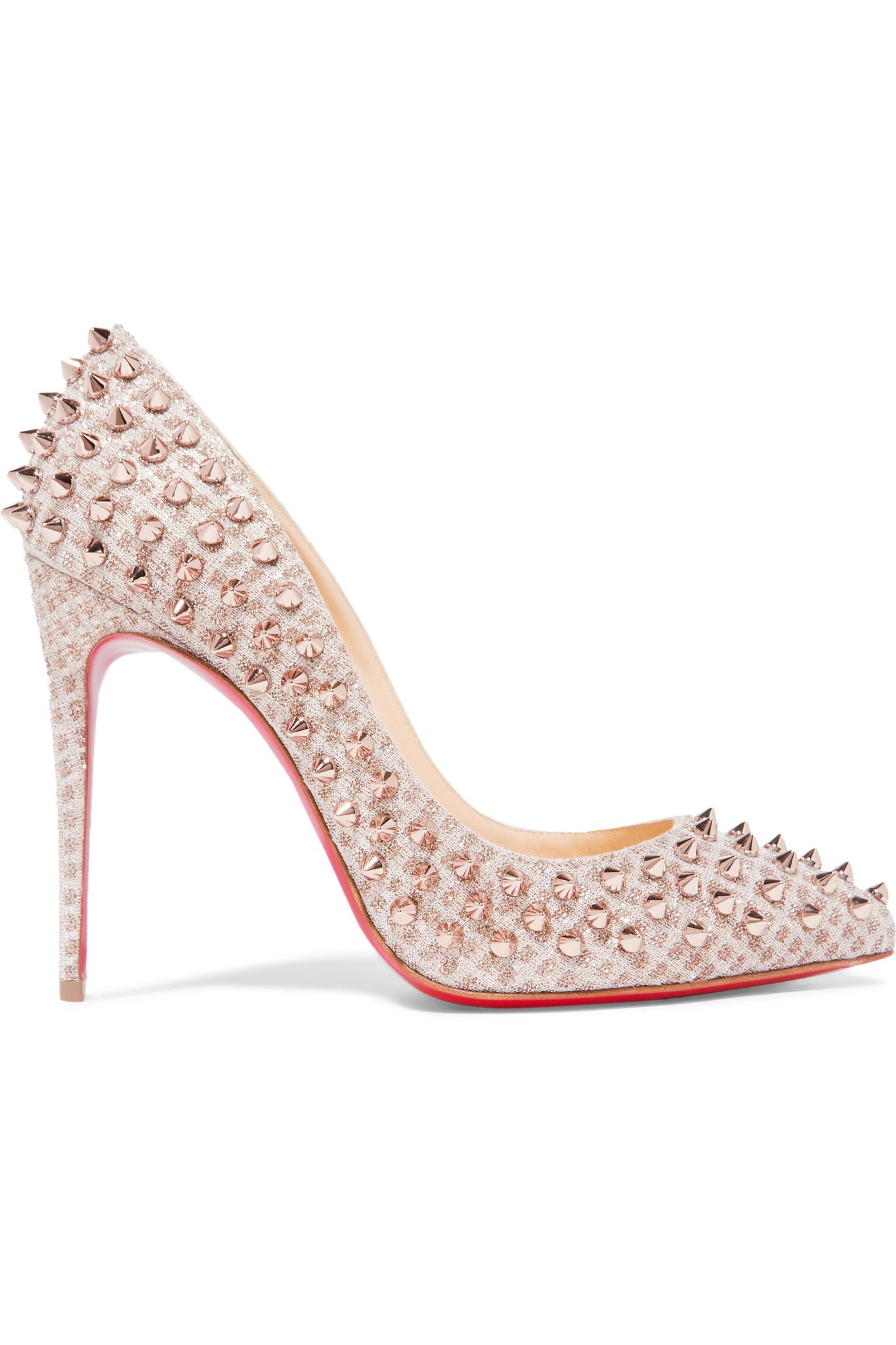 louboutin pigalle 100 studded pumps louboutin pigalle 100 studded pumps