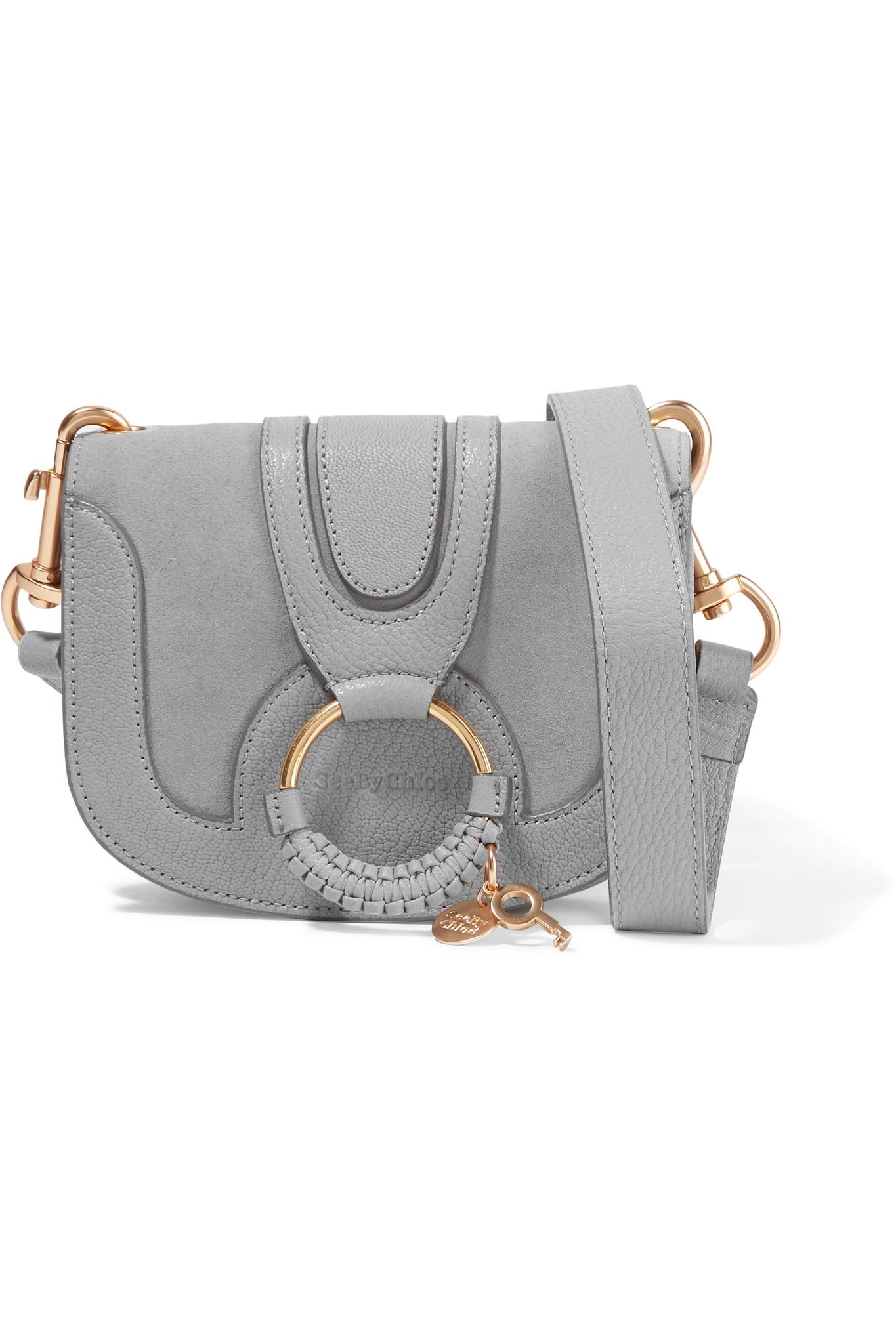 see by chloé hana medium leather shoulder bag