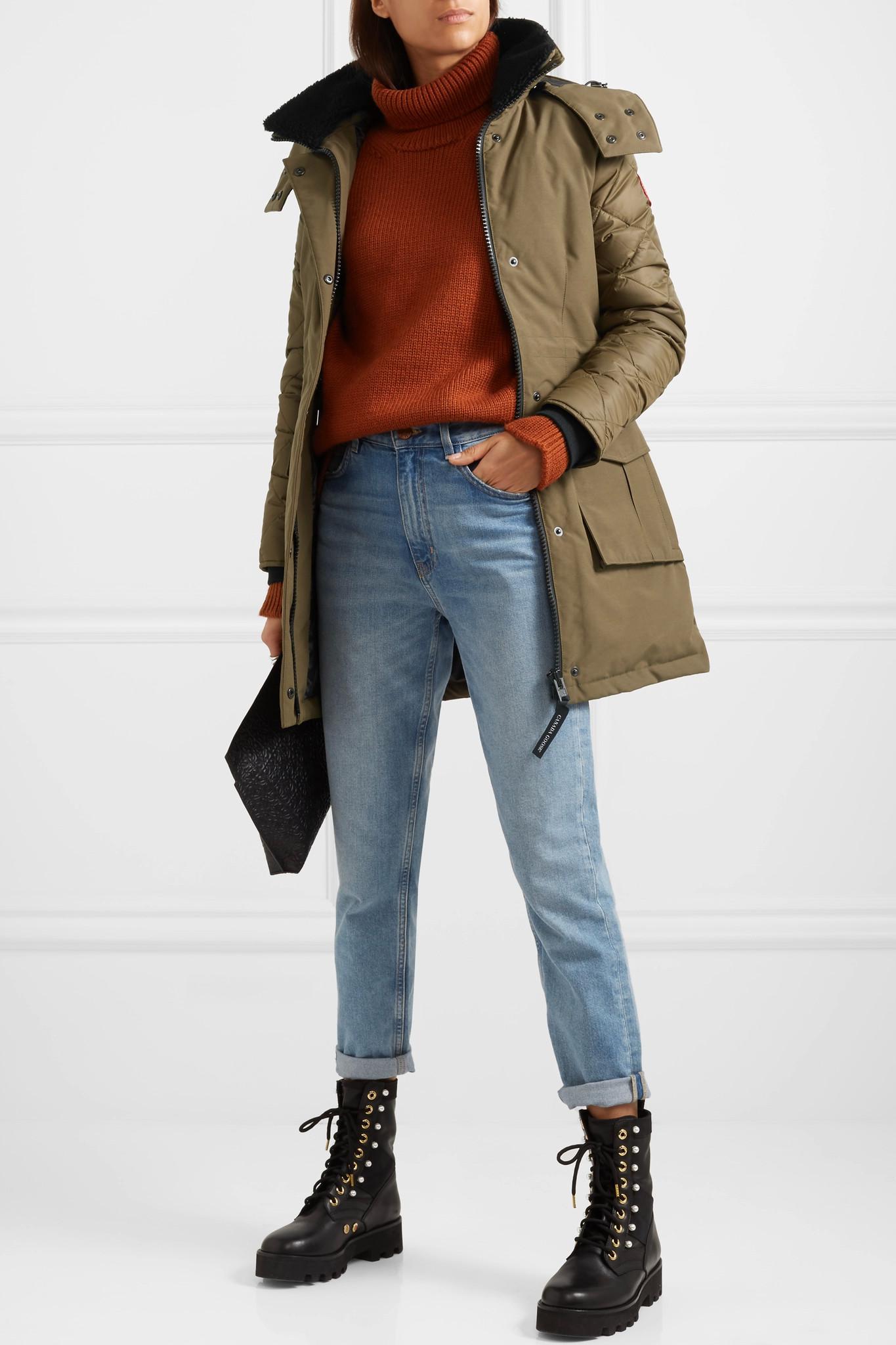 canada goose quilted tech canvas parka canada goose quilted tech canvas parka