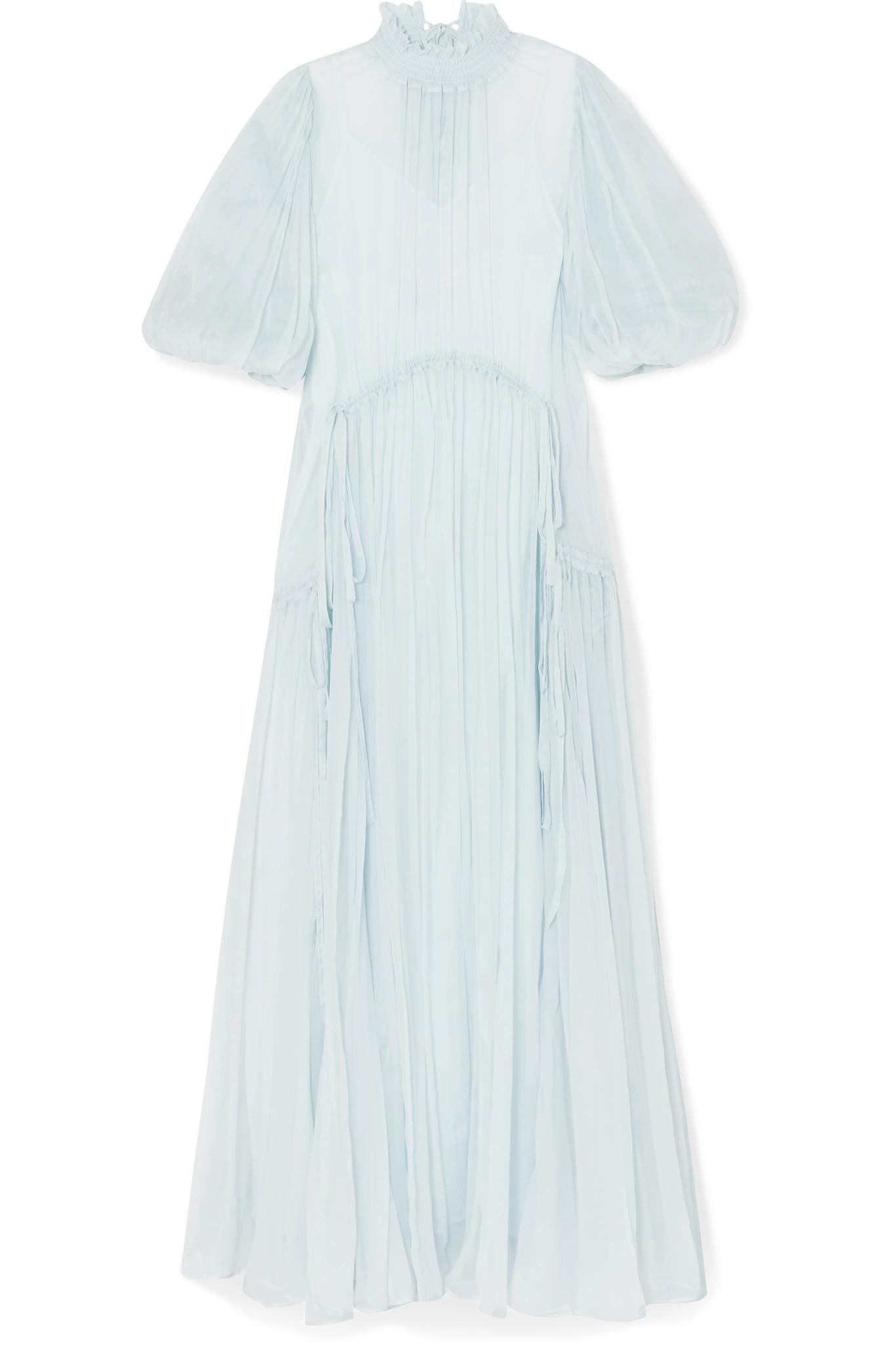 lee mathews silk dress
