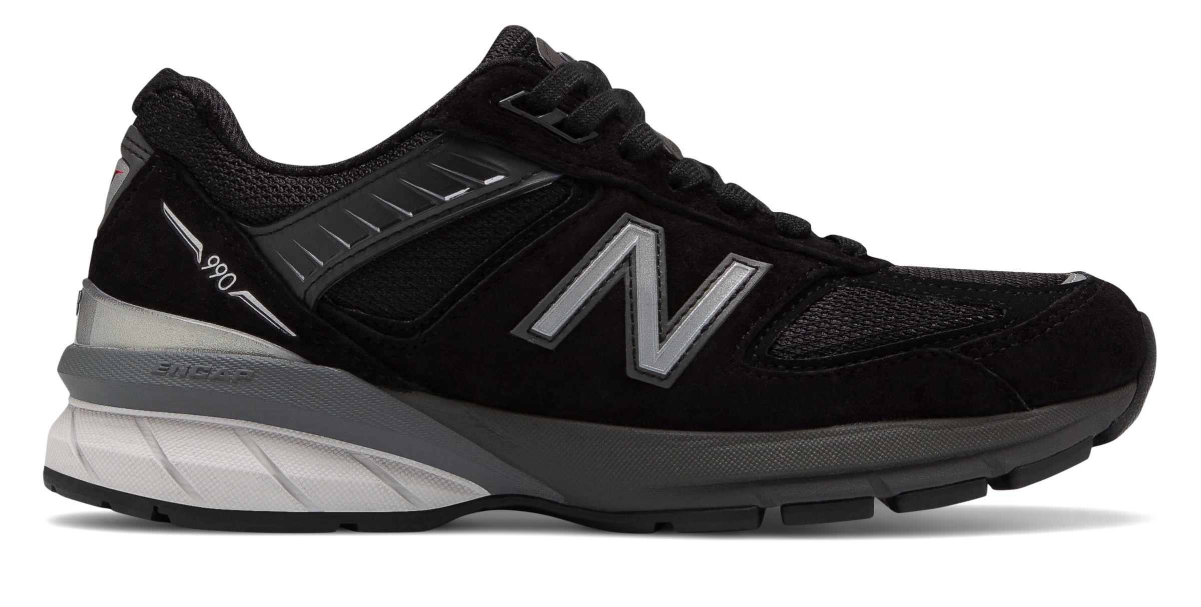 New Balance 990v5 Made In Us in Black - Lyst