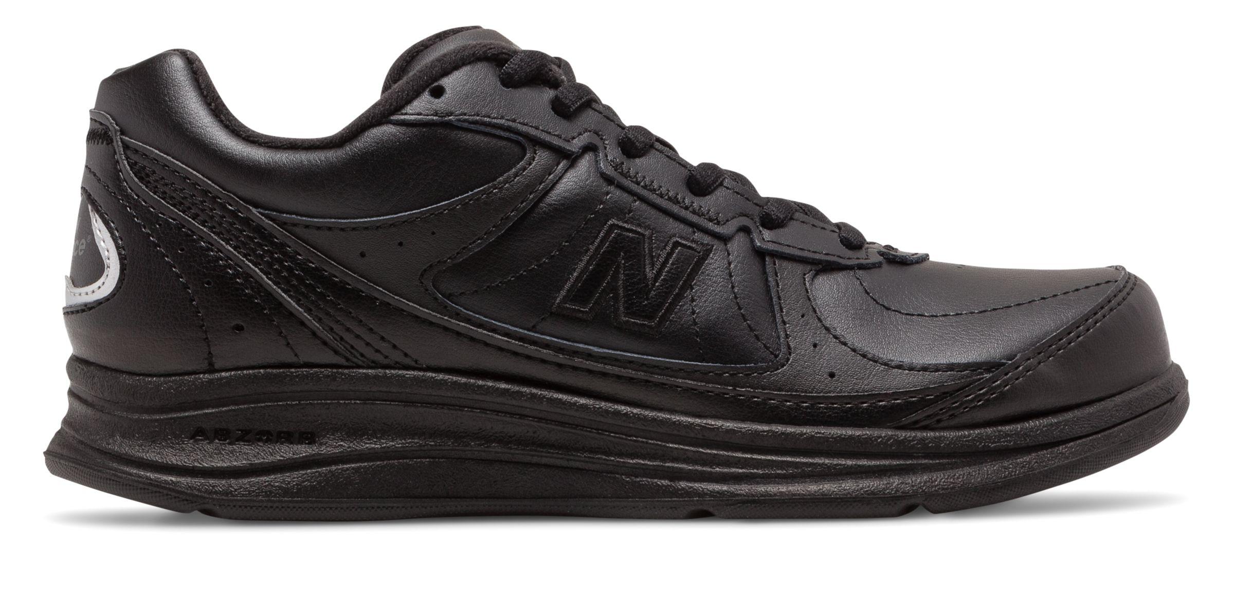 New Balance Leather 577 in Black Lace (Black) - Lyst