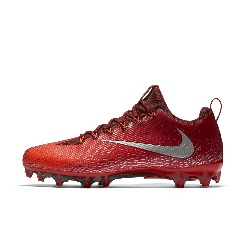 red and black nike cleats