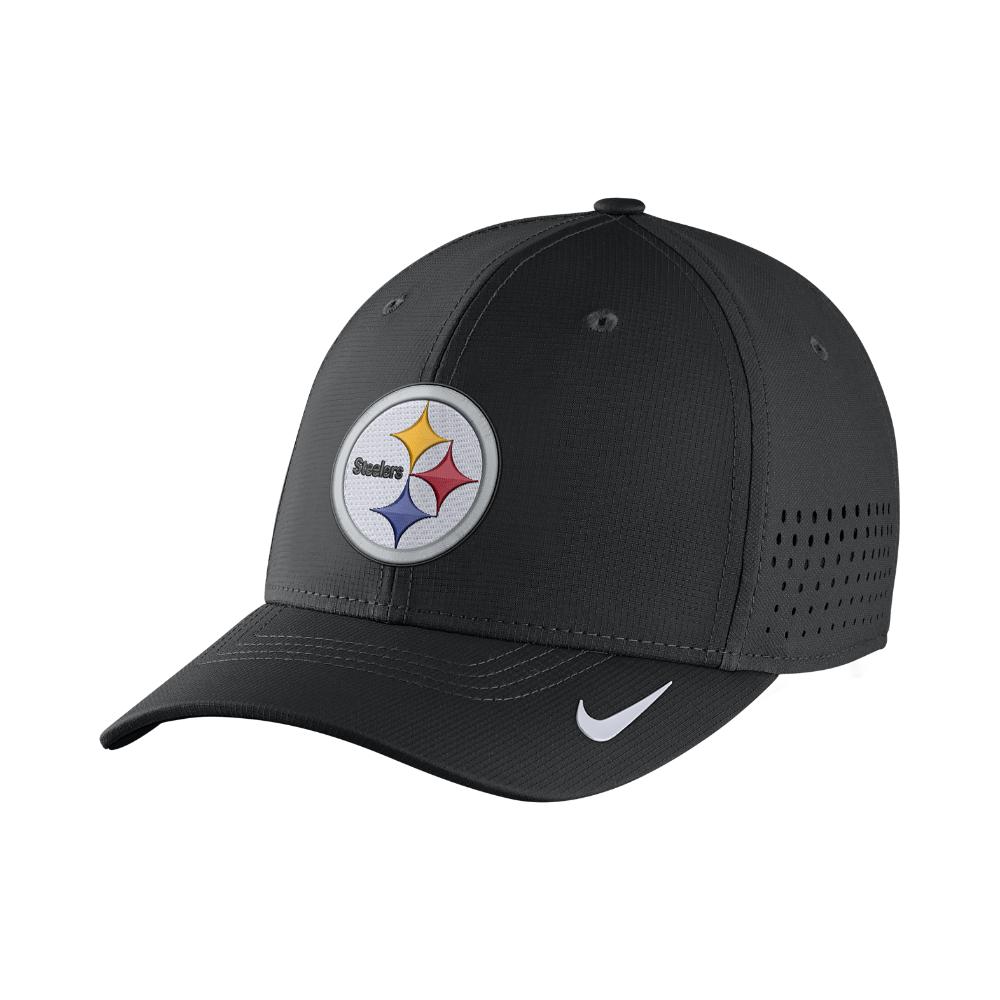 Lyst Nike Swoosh Flex (nfl Steelers) Fitted Hat in Black for Men