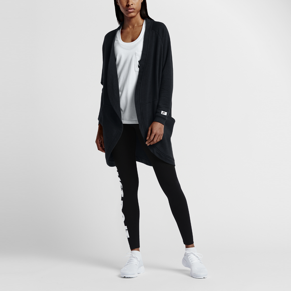  Nike  Sportswear Modern Women s Cardigan  in Black Lyst