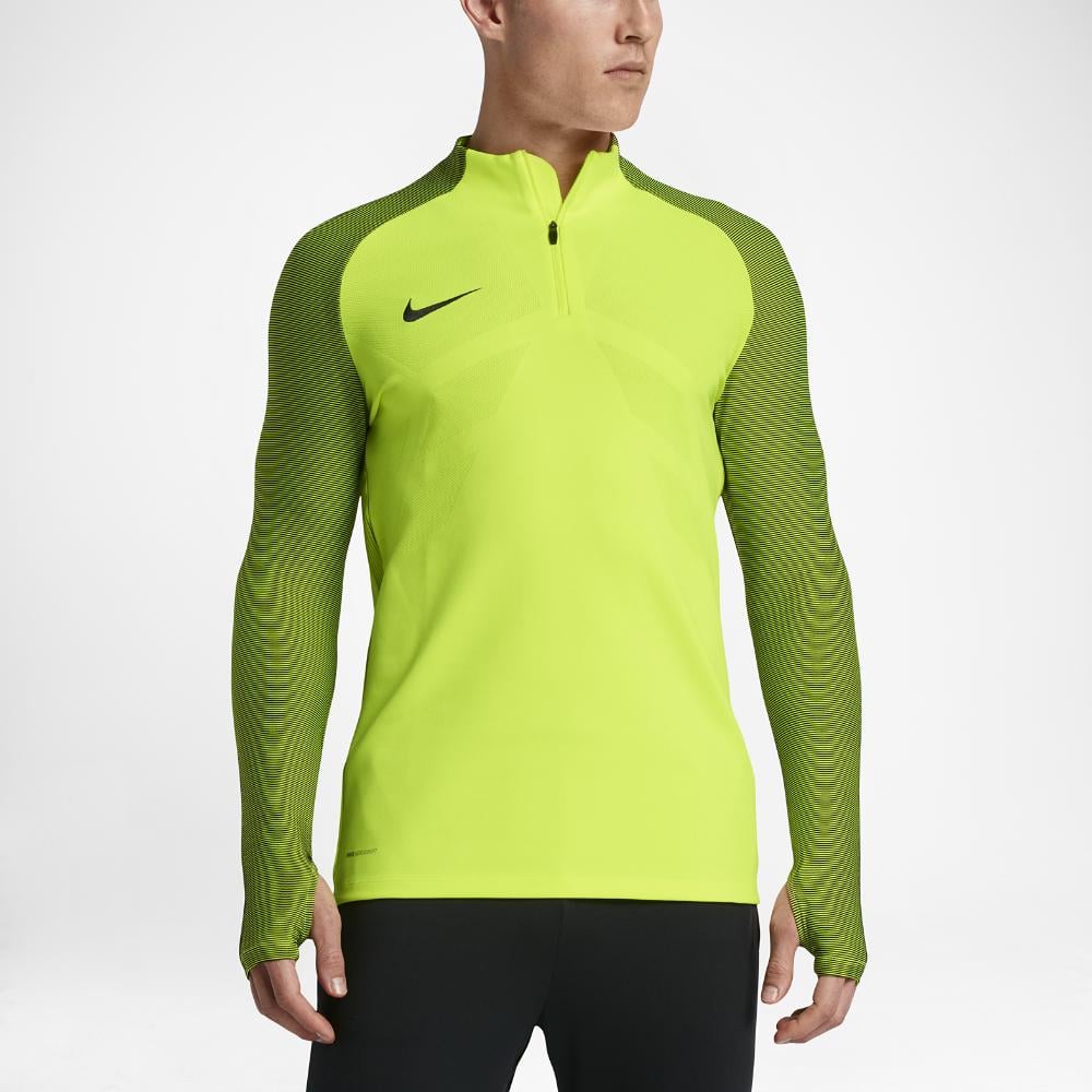 half zip football training top