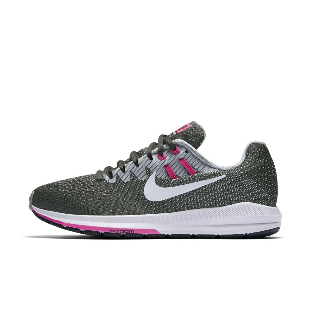 Nike Air Zoom Structure 20 (narrow) Women's Running Shoe in Gray - Save ...