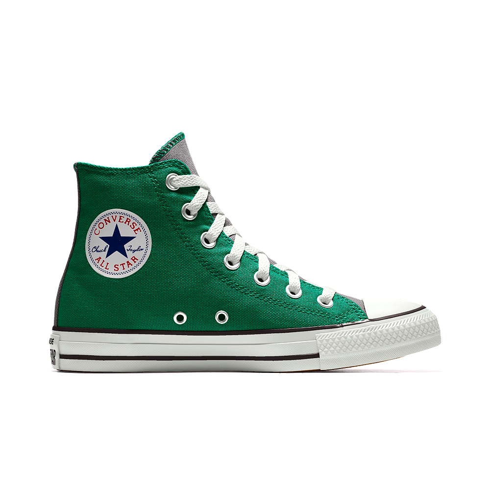 Converse Custom Chuck Taylor All Star High Top Shoe in Green for Men | Lyst