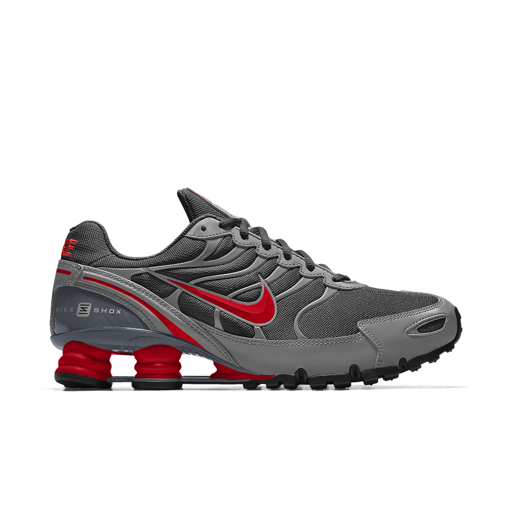 red nike shox mens