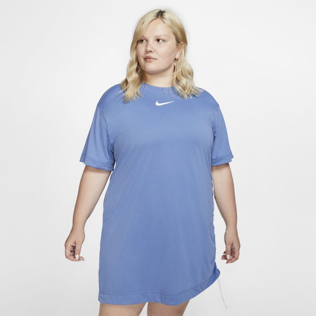 nike mini swoosh oversized t shirt dress