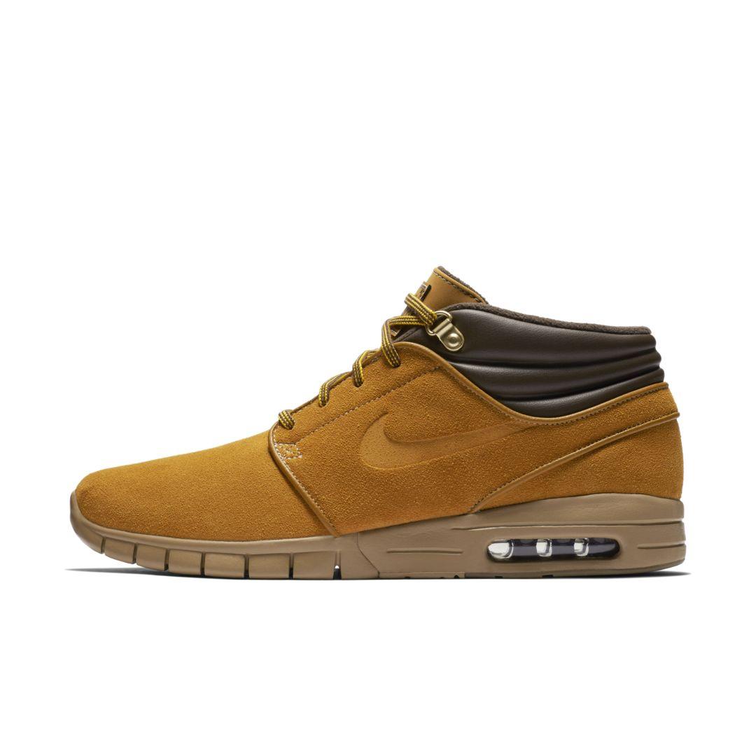 Nike Sb Stefan Janoski Max Mid Premium Skate Shoe in Brown for Men - Lyst