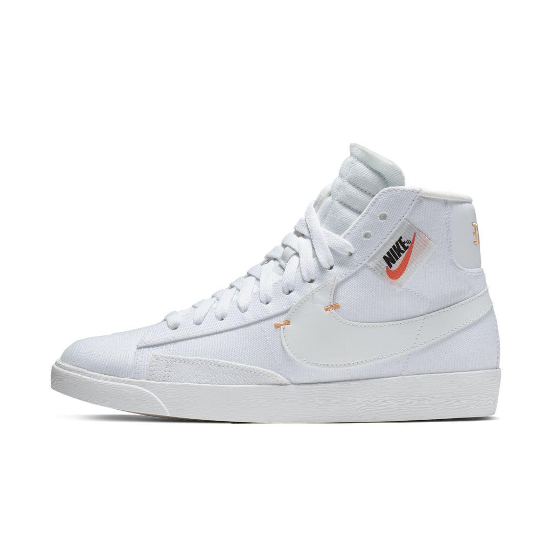nike blazer white canvas