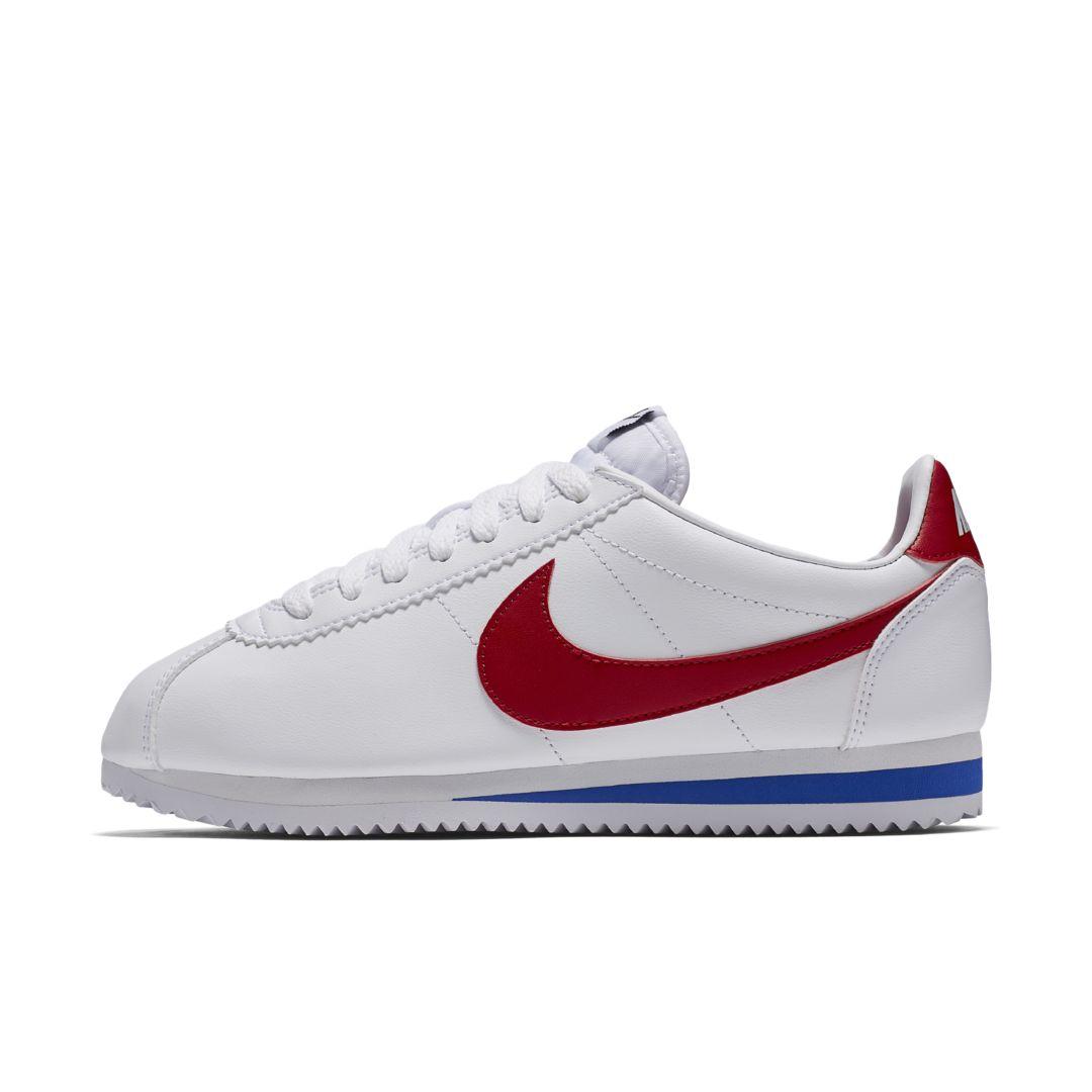 cortez shoes all white