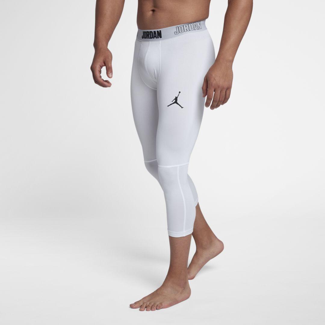 nike white compression tights