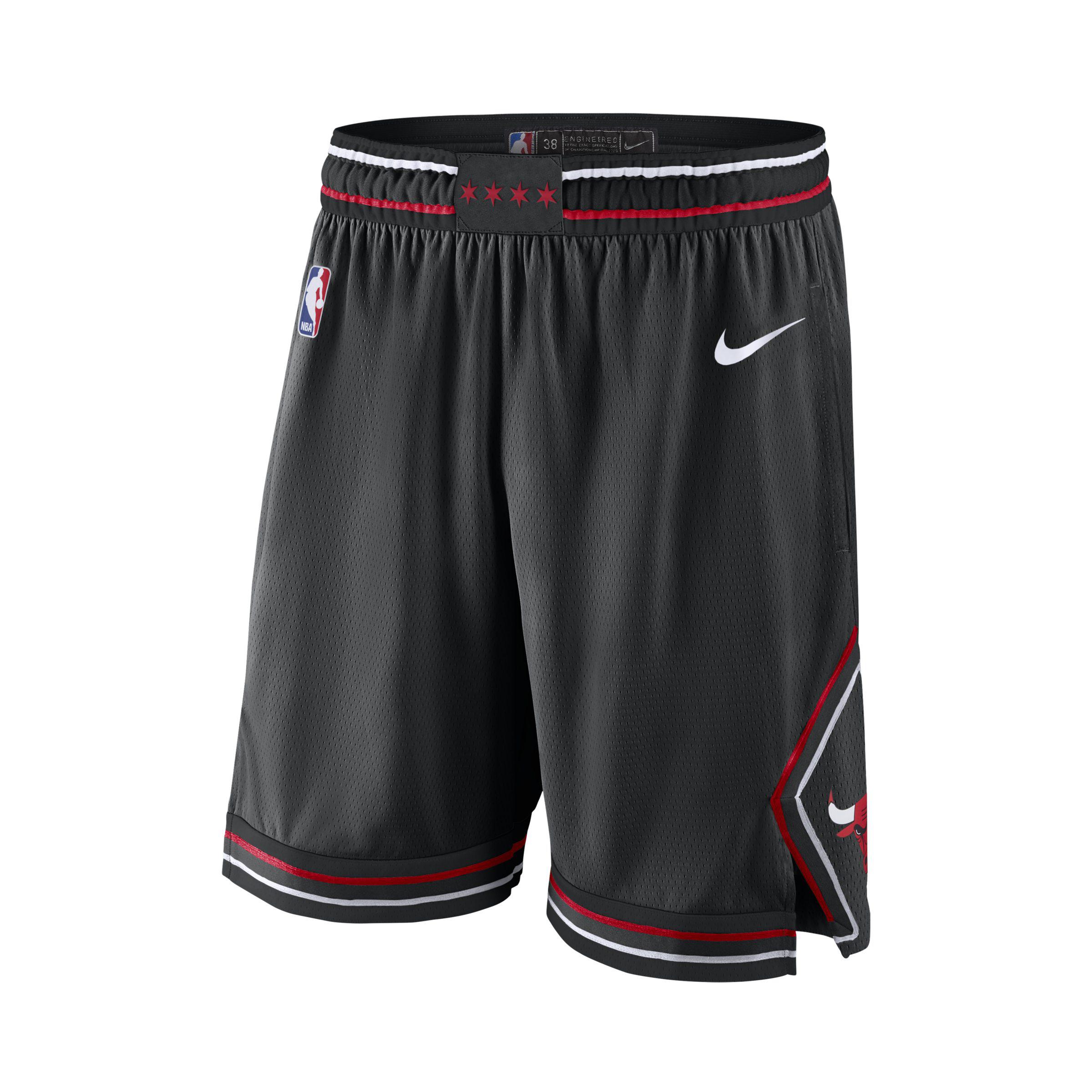 Nike Chicago Bulls Statement Edition Swingman Nba Shorts in Black for ...