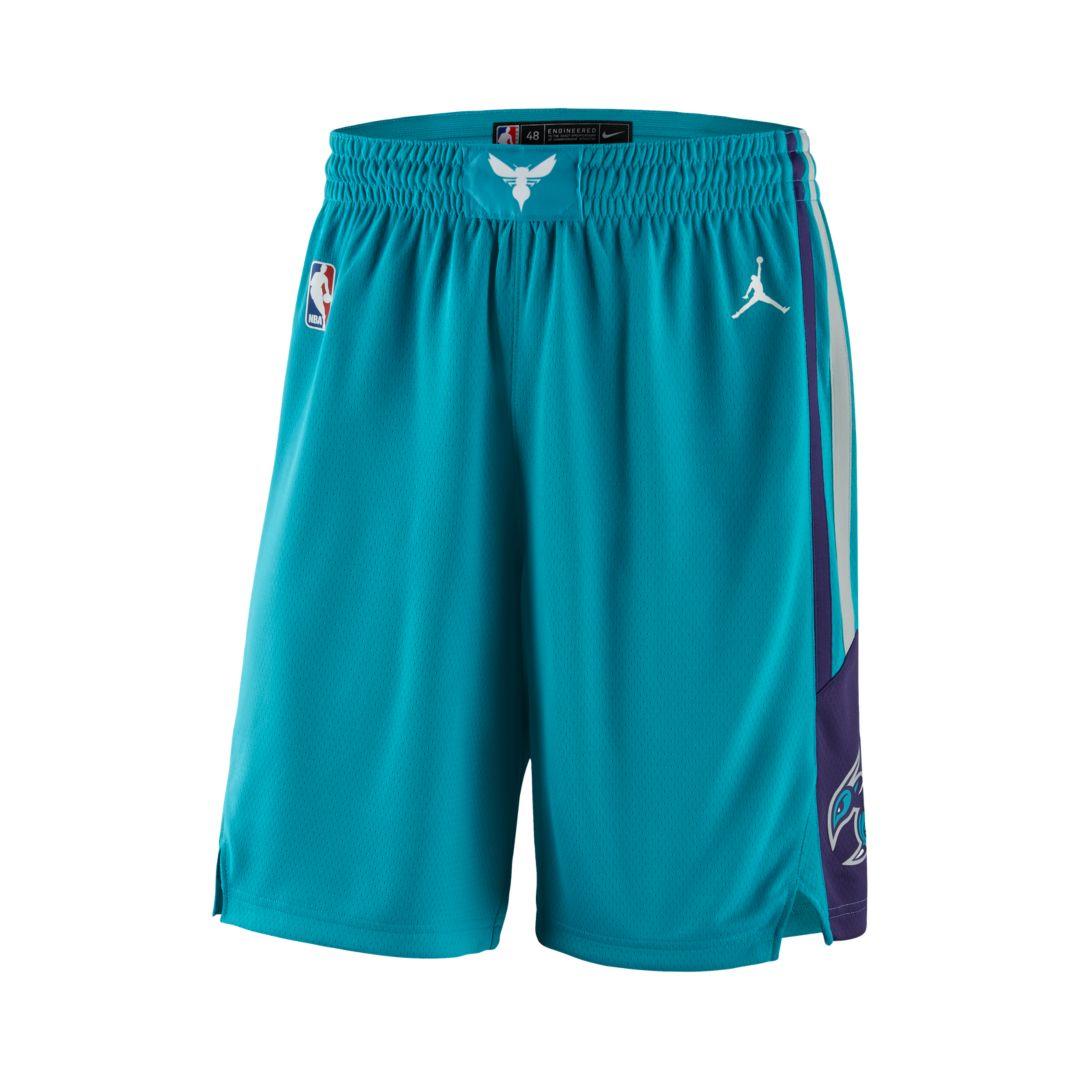 Nike Charlotte Hornets Icon Edition Swingman Jordan Nba Shorts in Blue ...