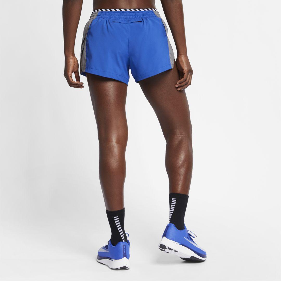 Nike Elevate Running Shorts in Blue - Lyst
