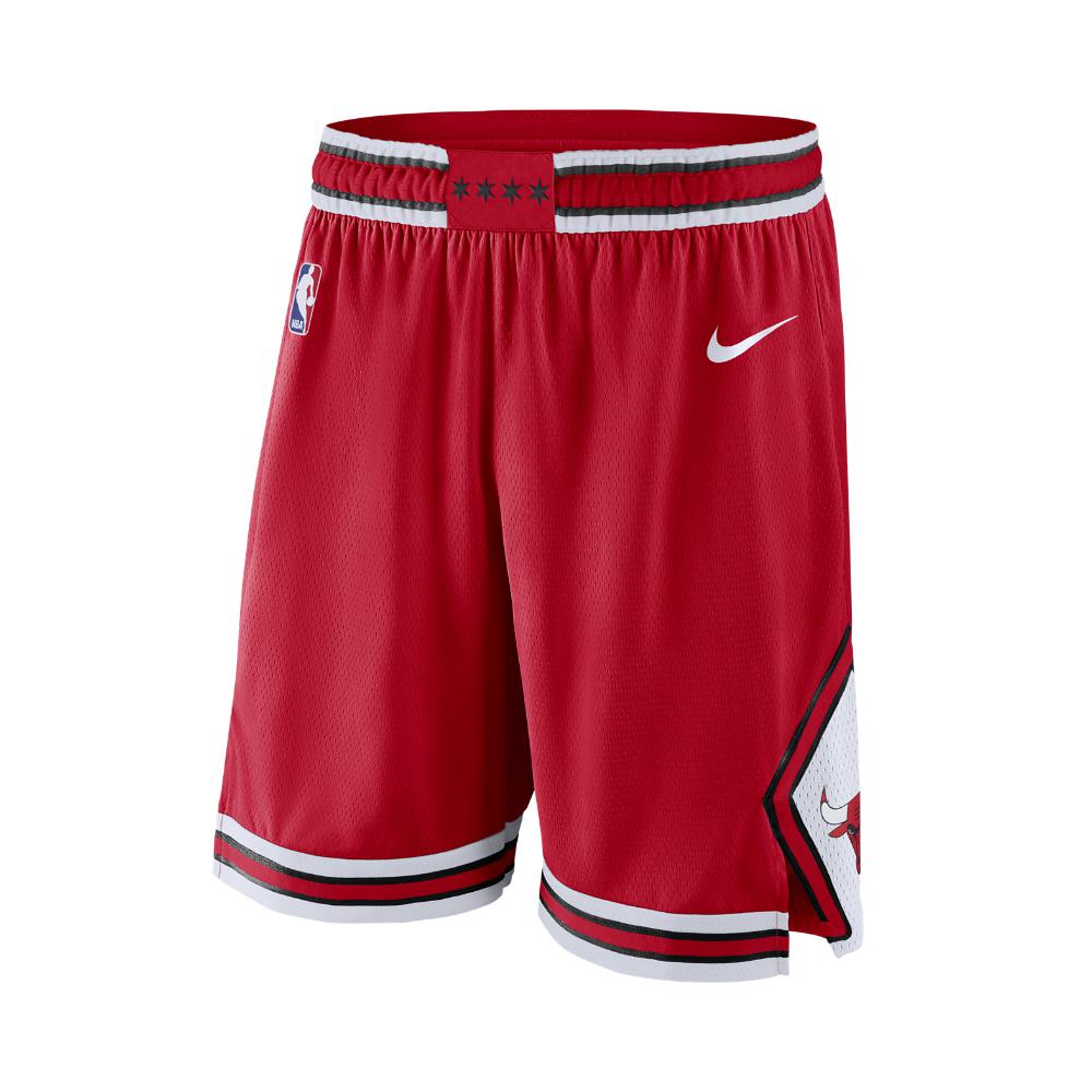 Lyst - Nike Chicago Bulls Icon Edition Swingman Nba Shorts in Red for ...