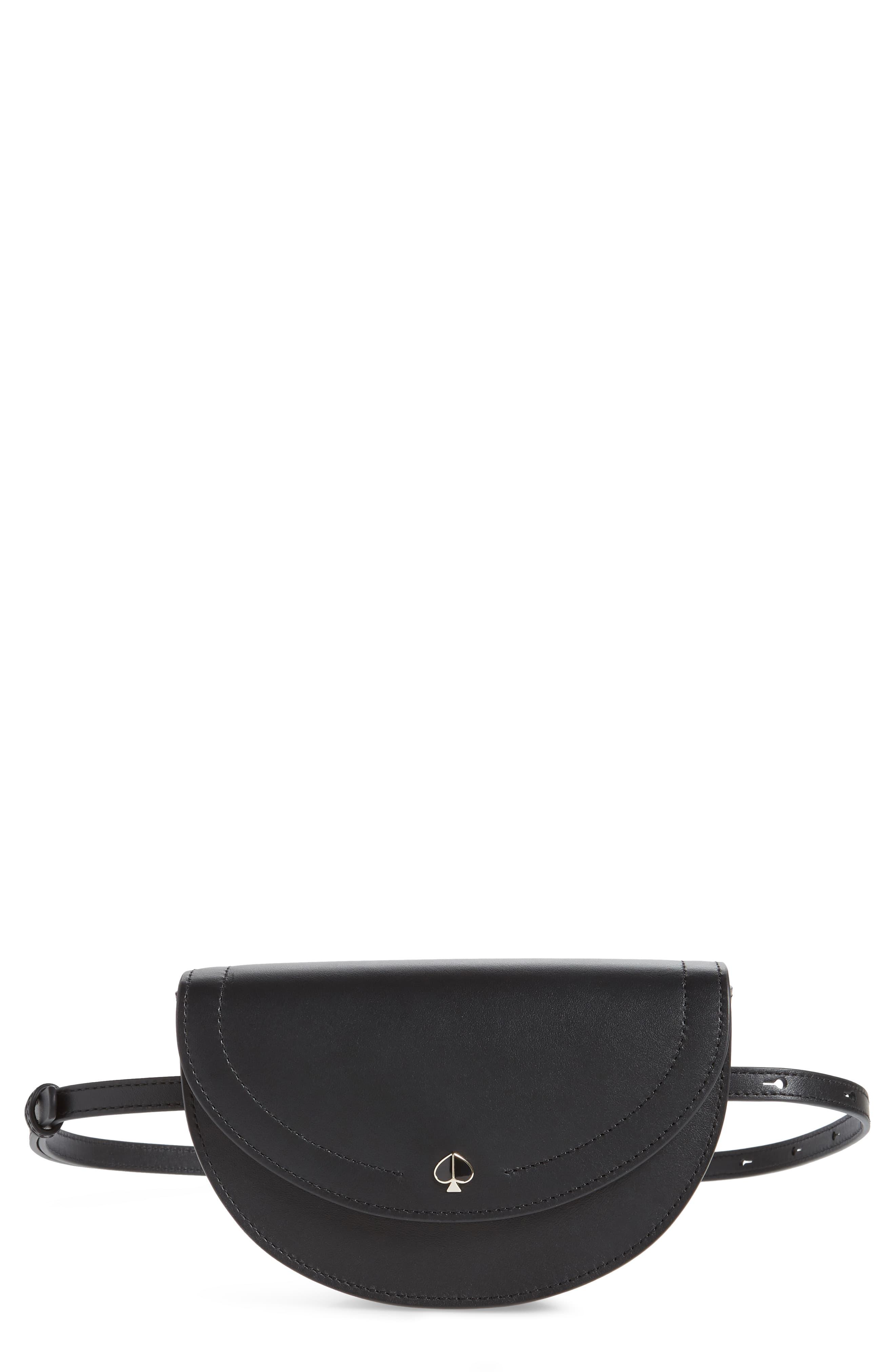 Kate Spade Small Andi Leather Belt Bag in Black Lyst