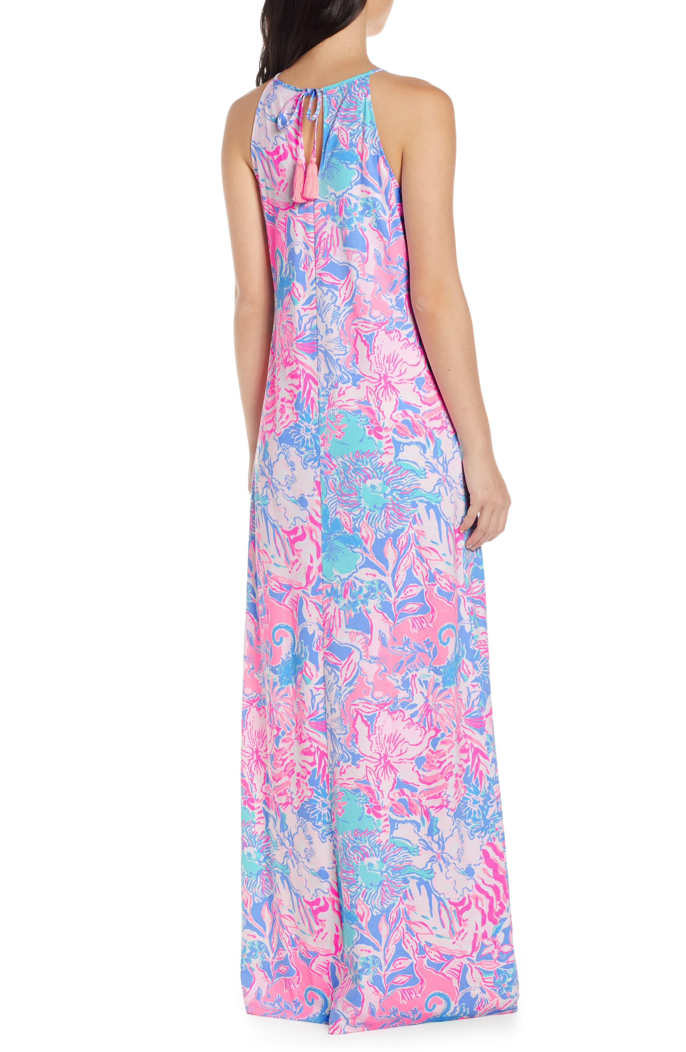 Lilly Pulitzer Lilly Pulitzer Margot Maxi Dress In Blue Lyst
