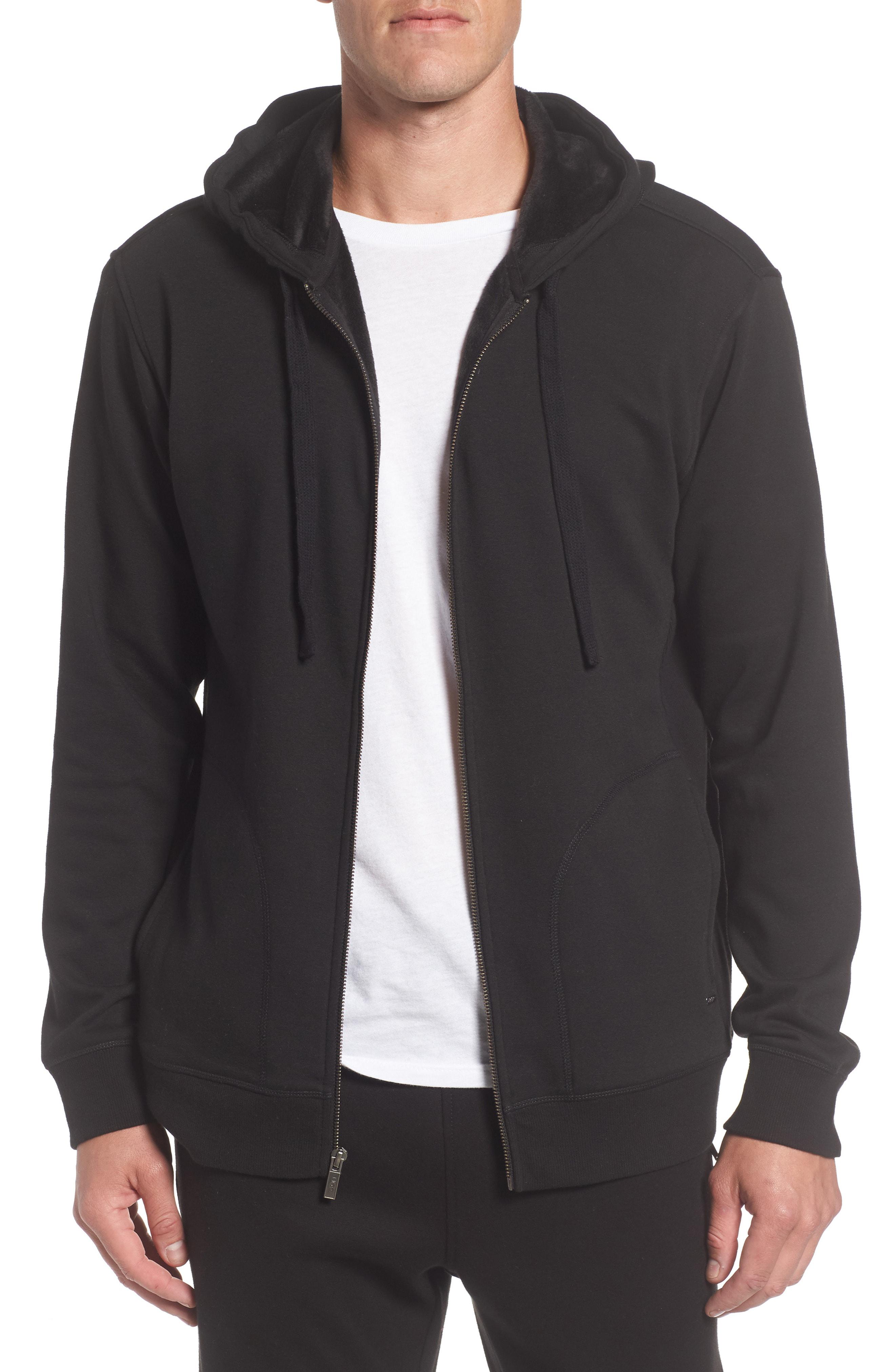 Lyst - Ugg Ugg Elliot Zip Hoodie in Black for Men