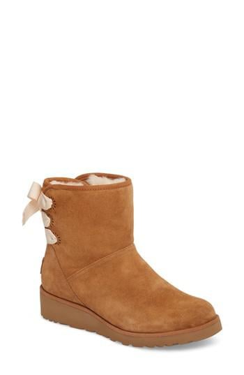 ugg tie back boot