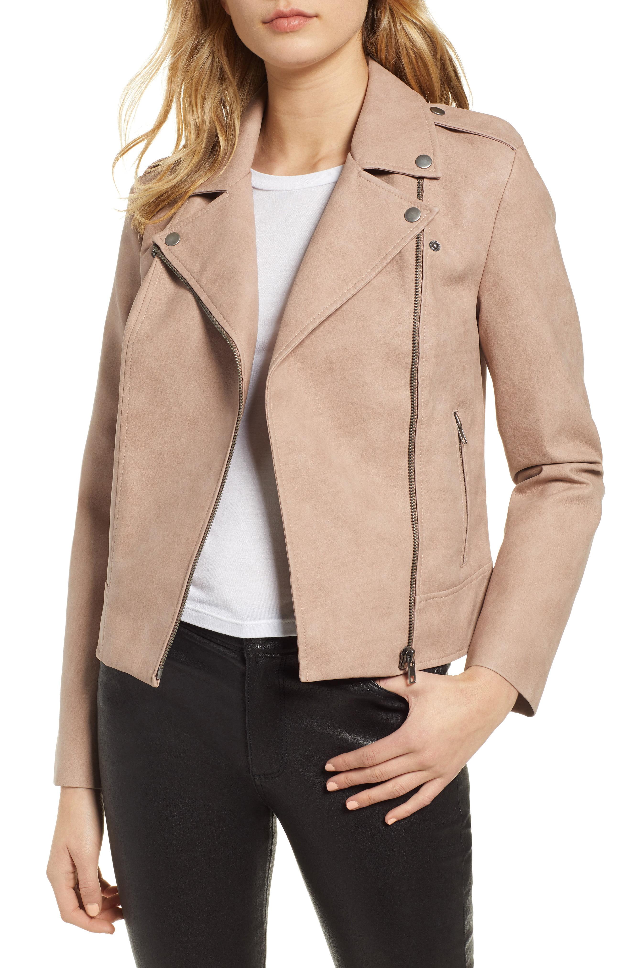 Lyst Bb Dakota Easy Rider Faux Leather Moto Jacket Save 20