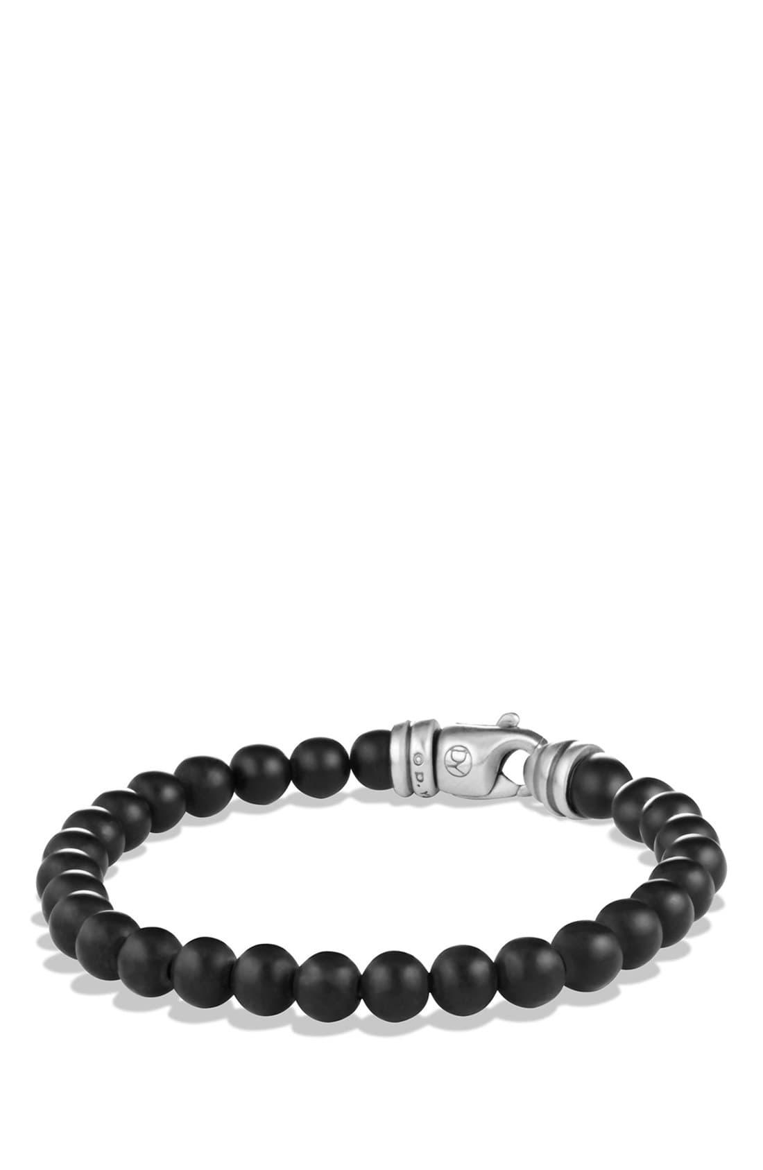 David Yurman 'spiritual Beads' Bracelet in Black for Men - Lyst