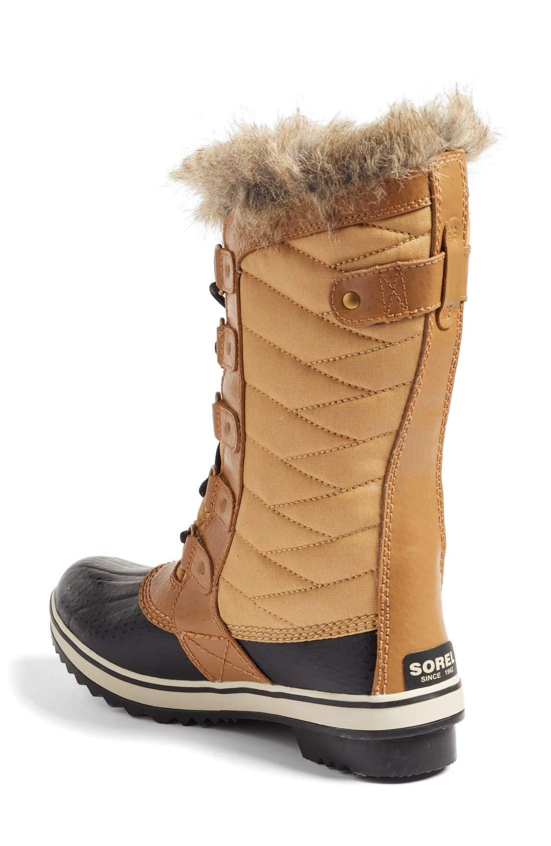 tofino ii faux fur trim waterproof boot
