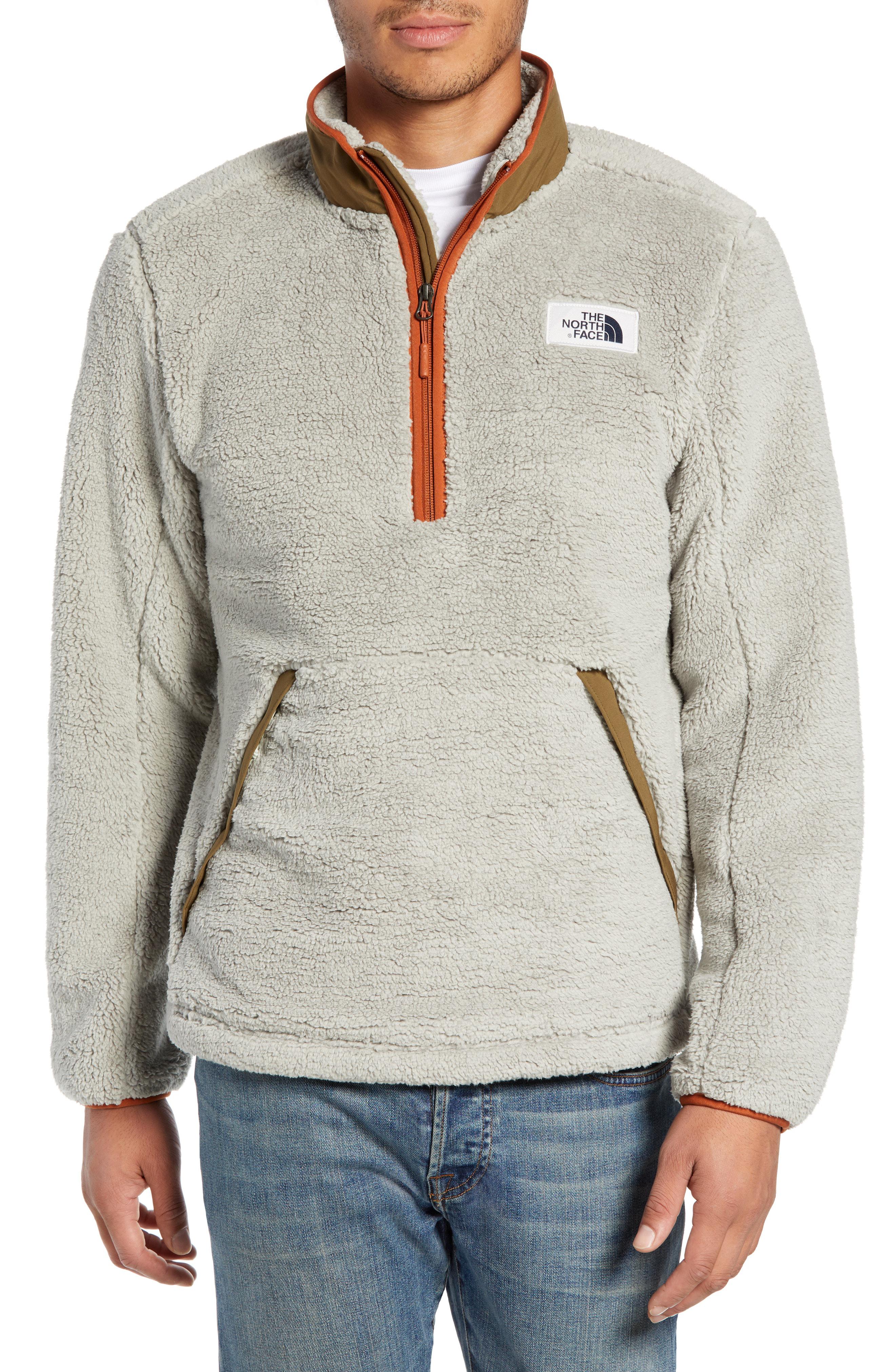 The North Face Campshire Pullover Fleece Jacket in Natural for Men - Lyst