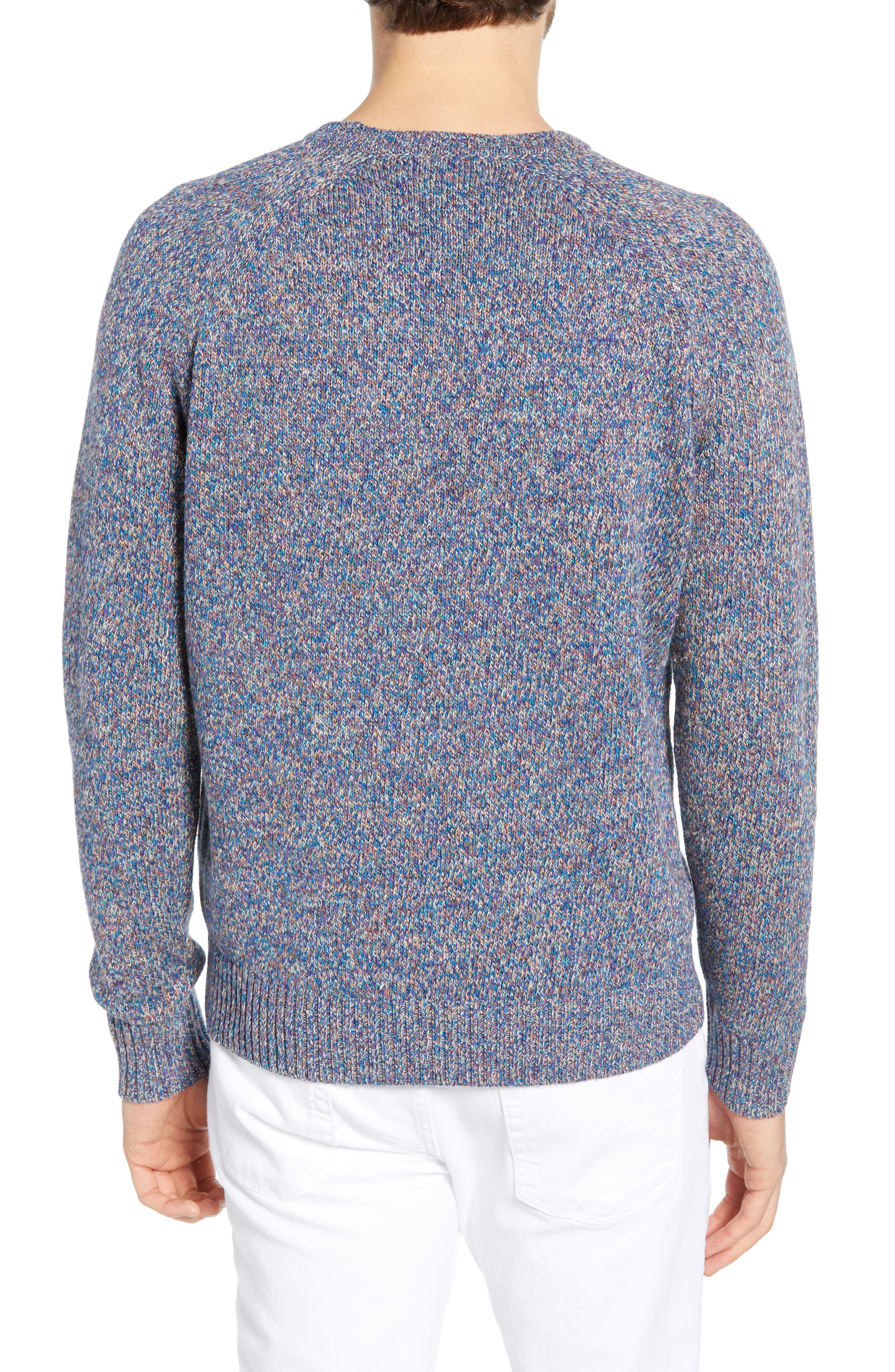 Bonobos Marled Slim Fit Crewneck Sweater in Blue for Men Lyst
