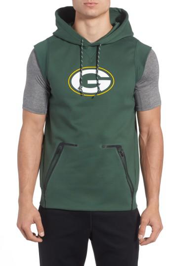 Lyst - Nike Therma-fit Nfl Graphic Sleeveless Hoodie in Green for Men