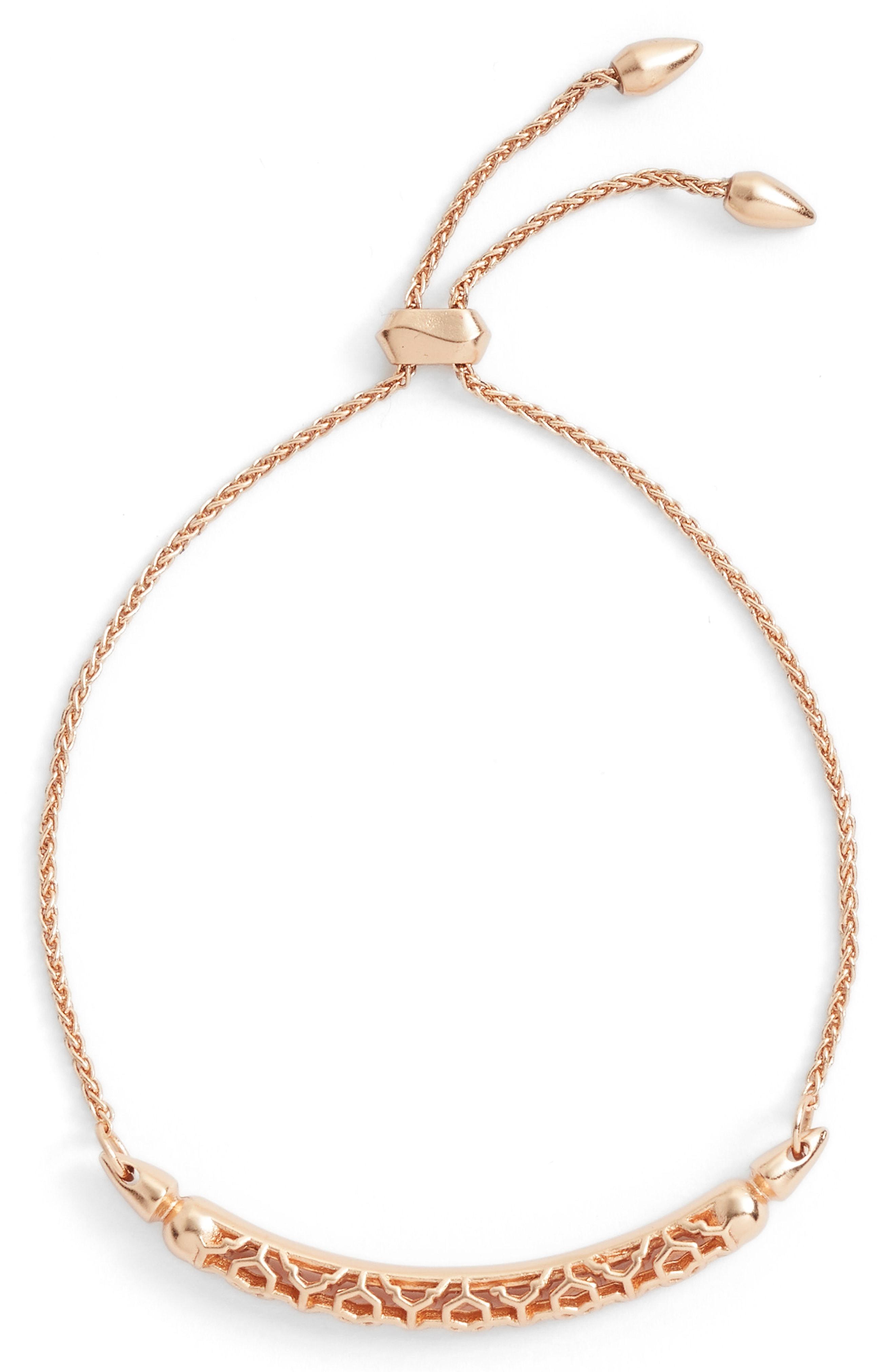 Lyst Kendra Scott Gilly Adjustable Bracelet in Metallic