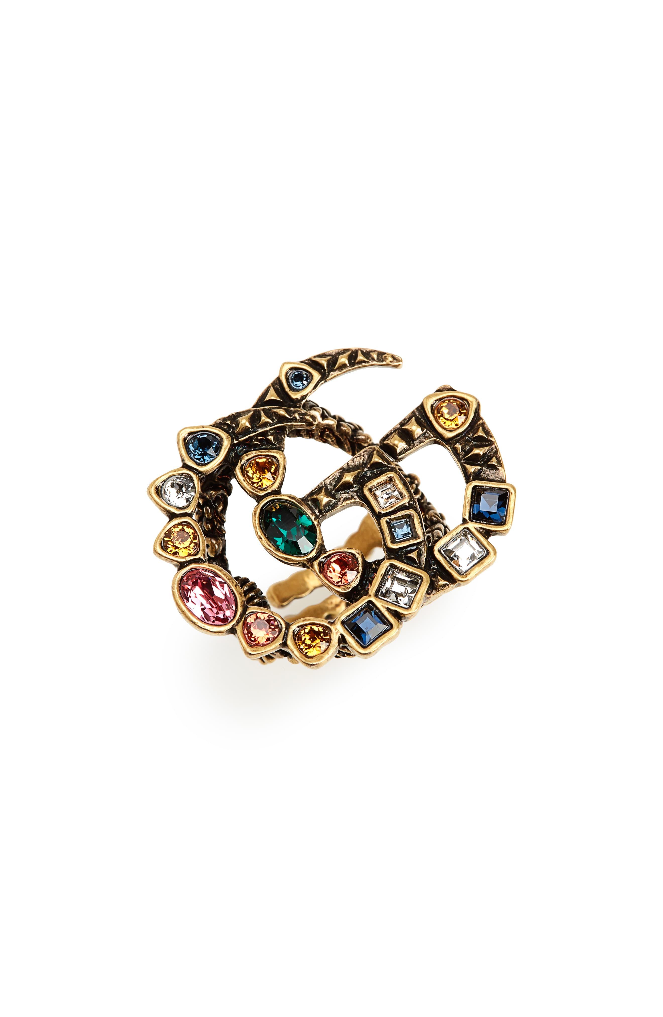 gucci multicolor ring