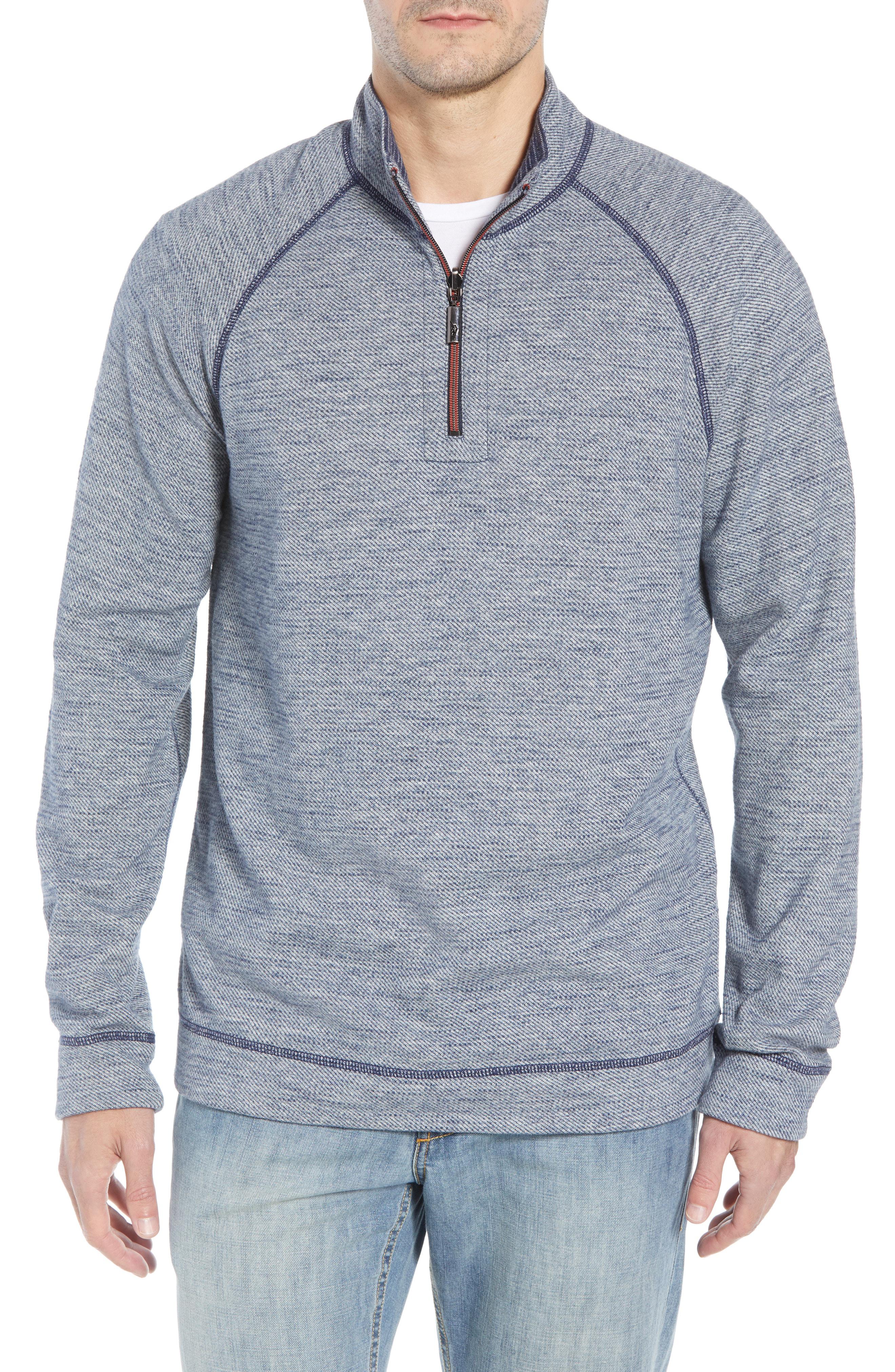 Download Lyst - Tommy Bahama On The Doubles Mock Neck Quarter Zip ...