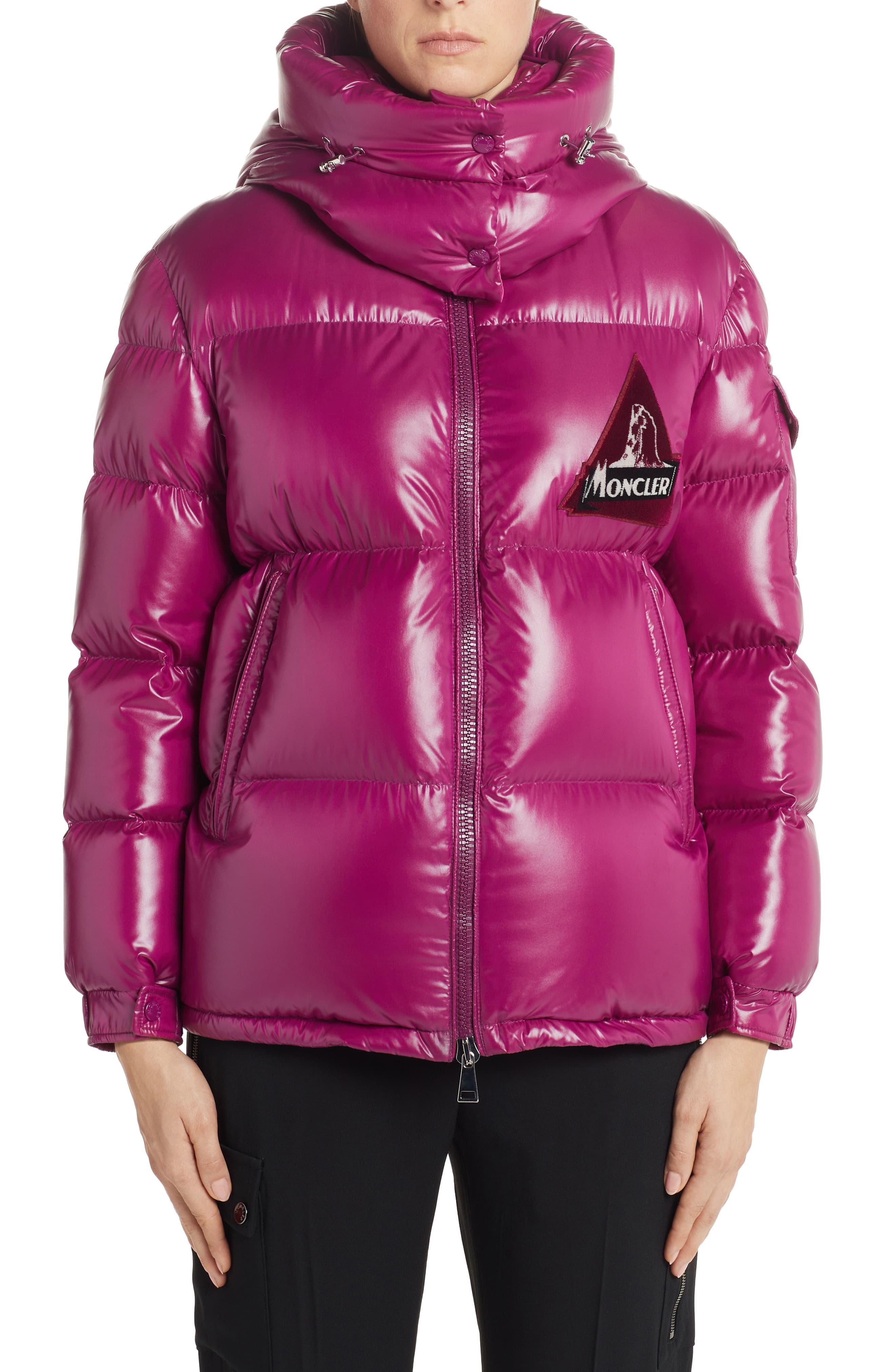 Moncler Synthetic Wilson Hooded Quilted Down Puffer Jacket in Purple ...