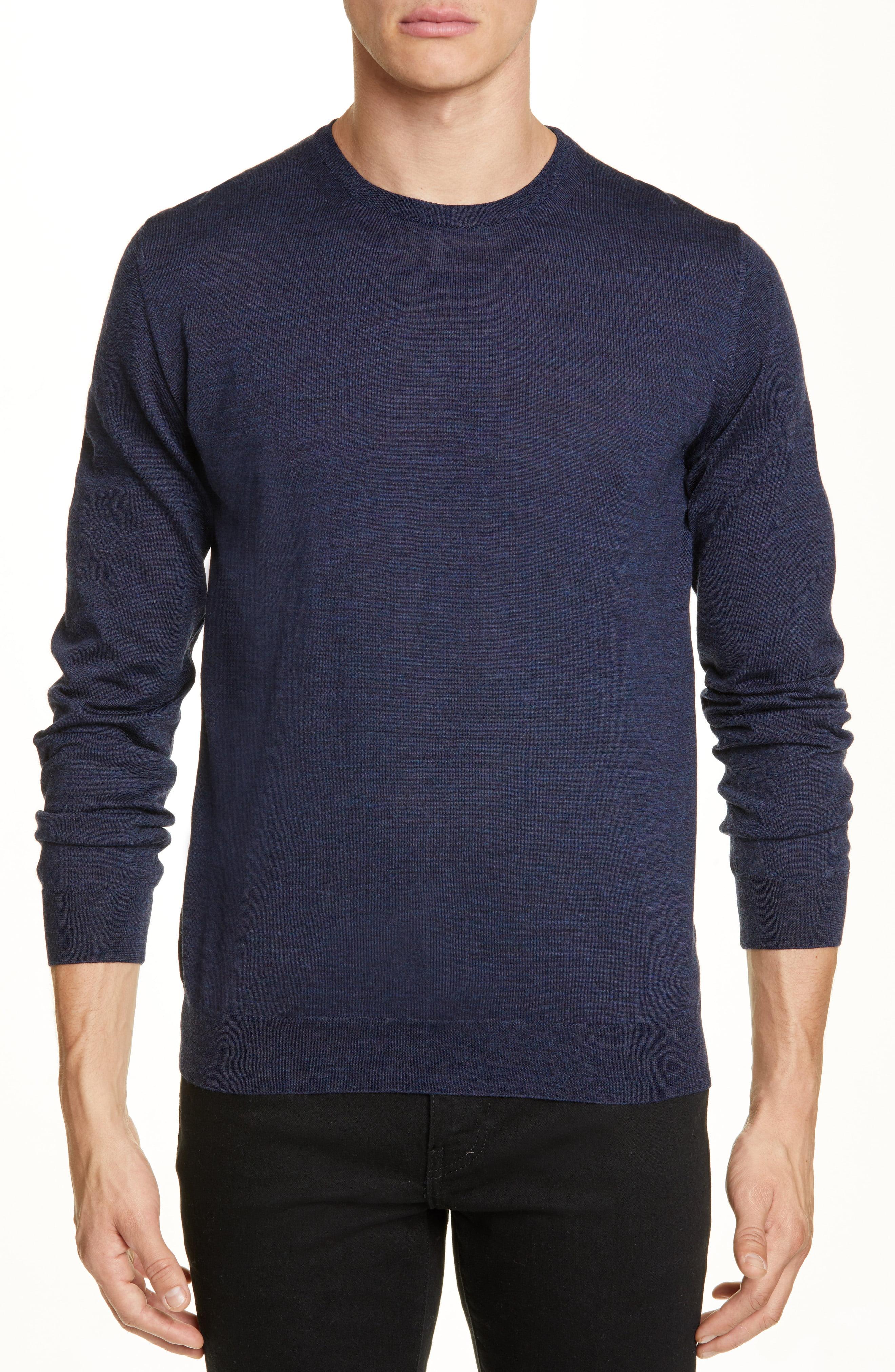 wool crewneck sweater mens