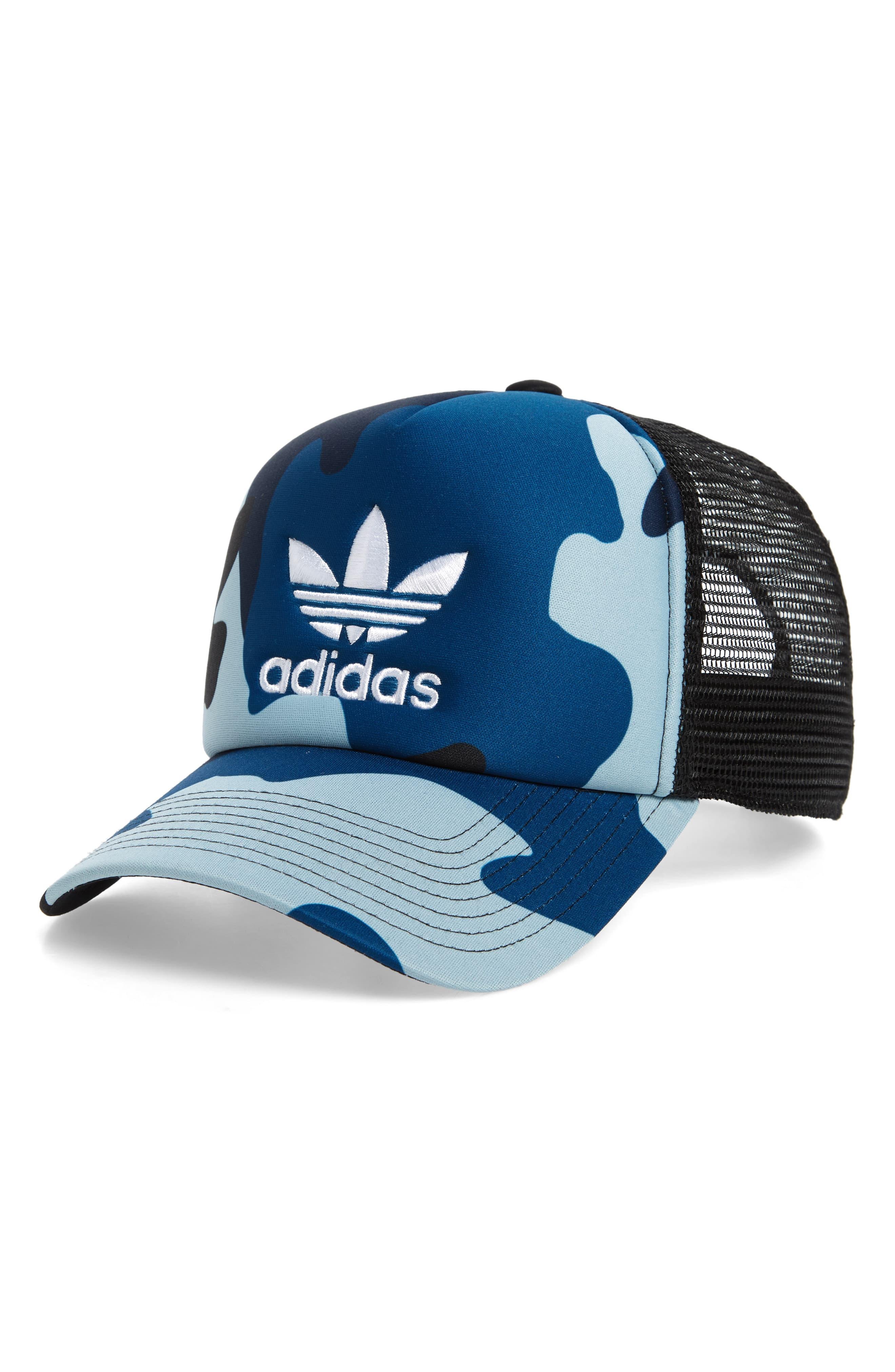 adidas Originals Foam Trucker Hat - in Blue for Men - Lyst