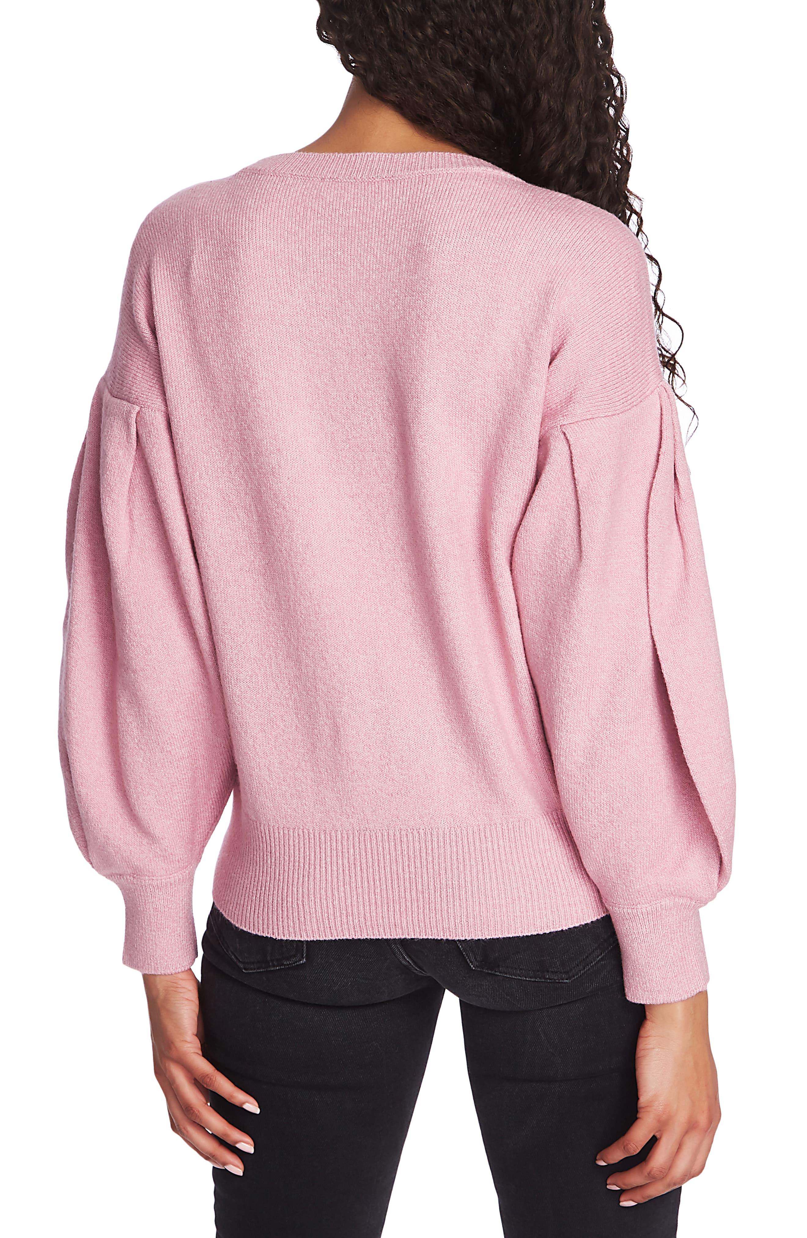 blouson sleeve sweater