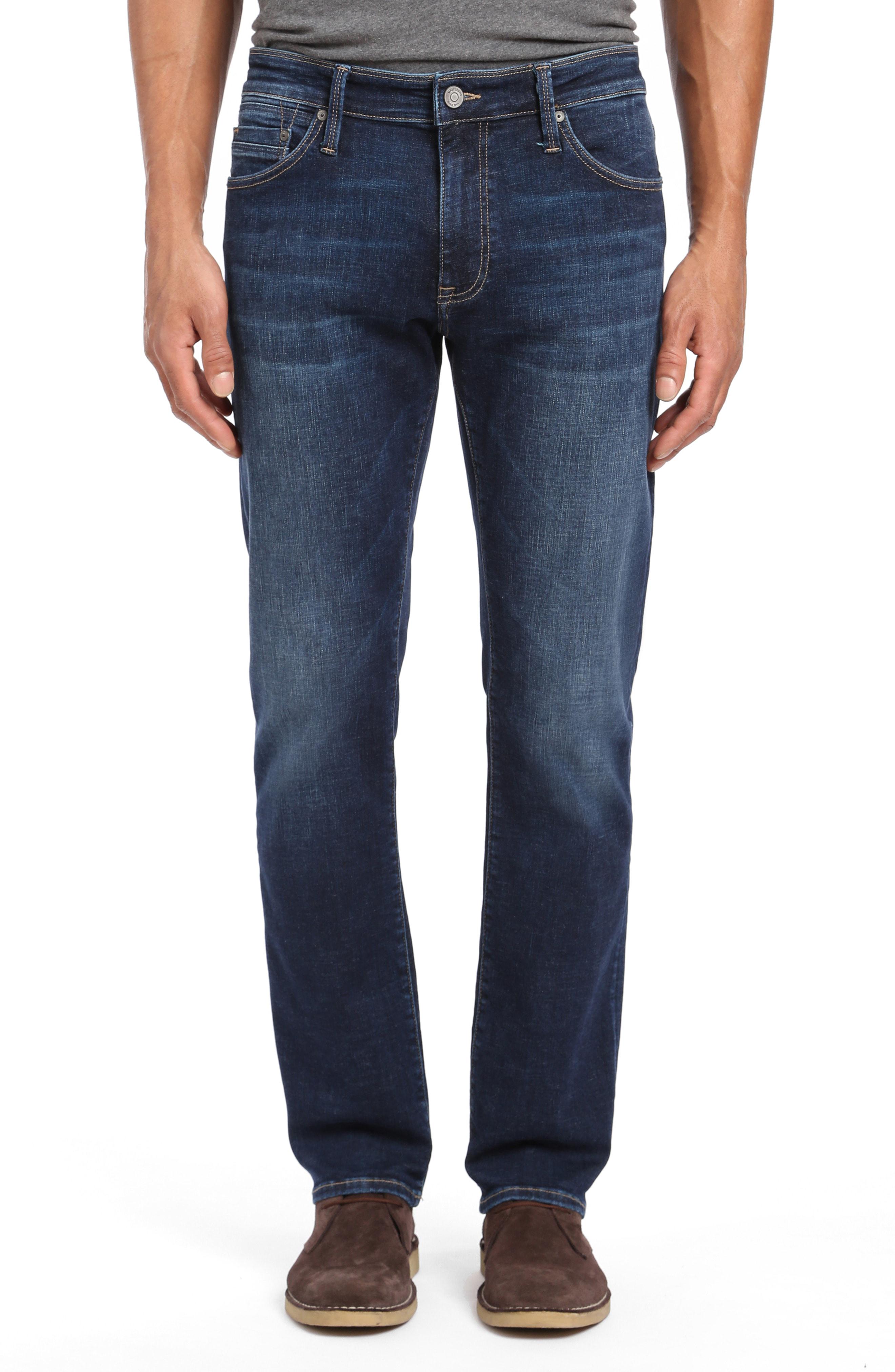 Lyst - Mavi Jeans Marcus Slim Straight Leg Jeans in Blue for Men