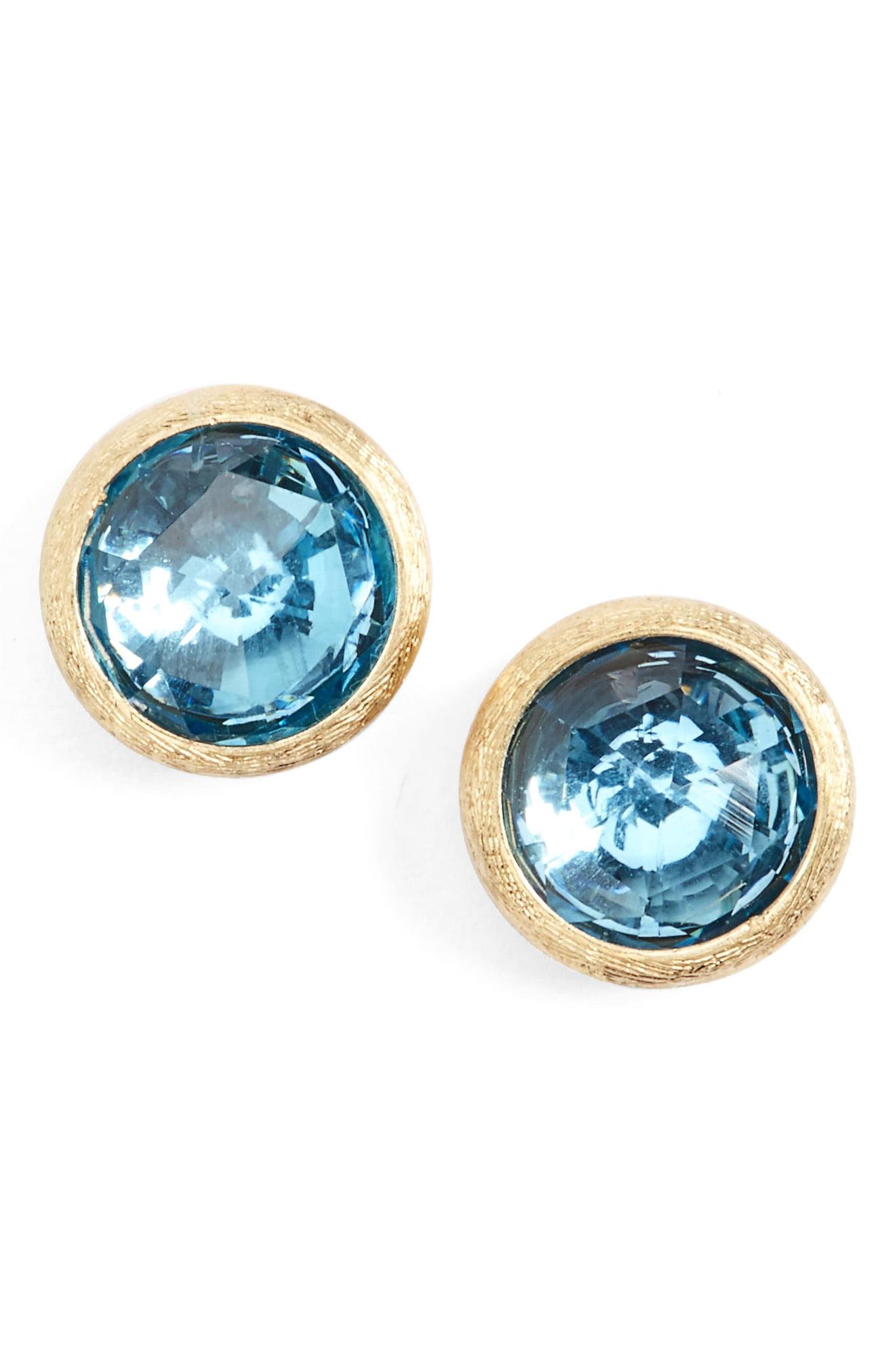 Lyst - Marco Bicego 'jaipur' Stone Stud Earrings in Blue - Save 25%