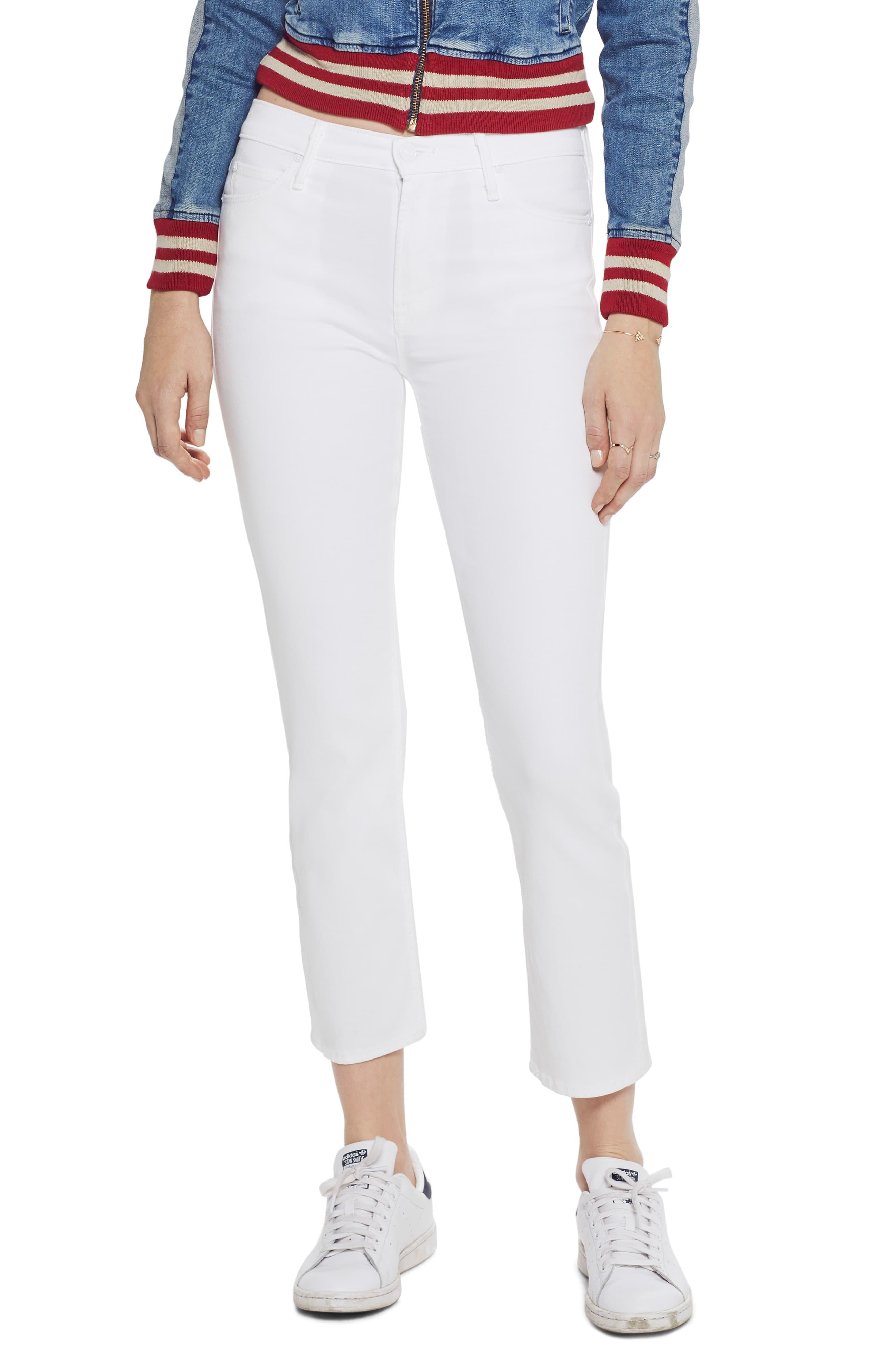mother dazzler ankle jeans