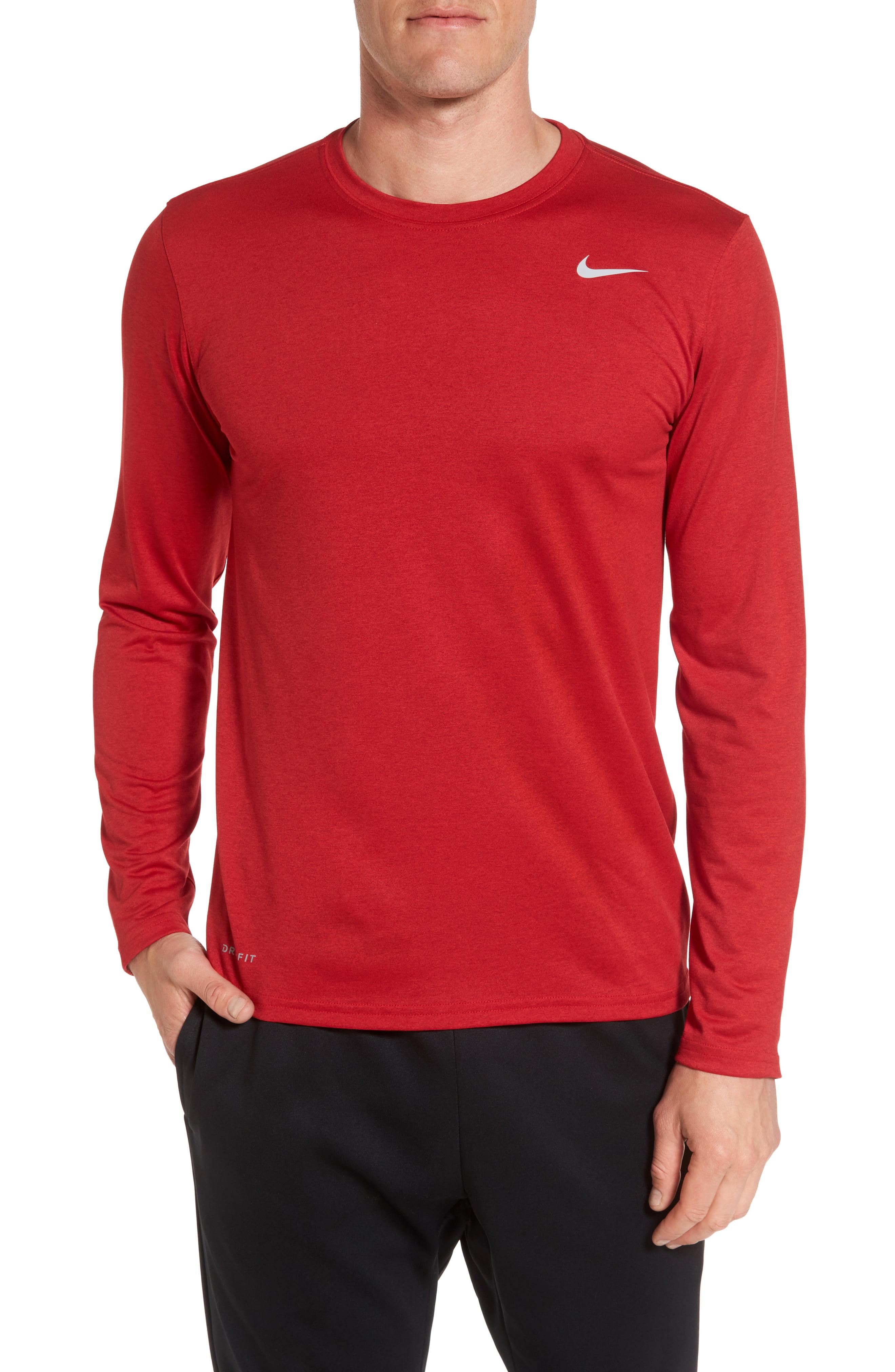 Lyst - Nike Legend 2.0 Long Sleeve Dri-fit Training T-shirt (regular ...
