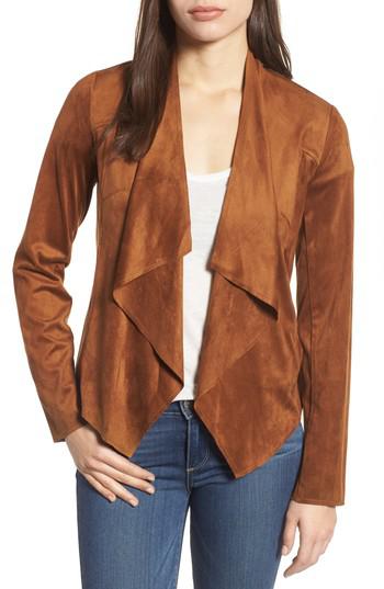 Lyst - Kut From The Kloth Tayanita Faux Suede Jacket in Brown