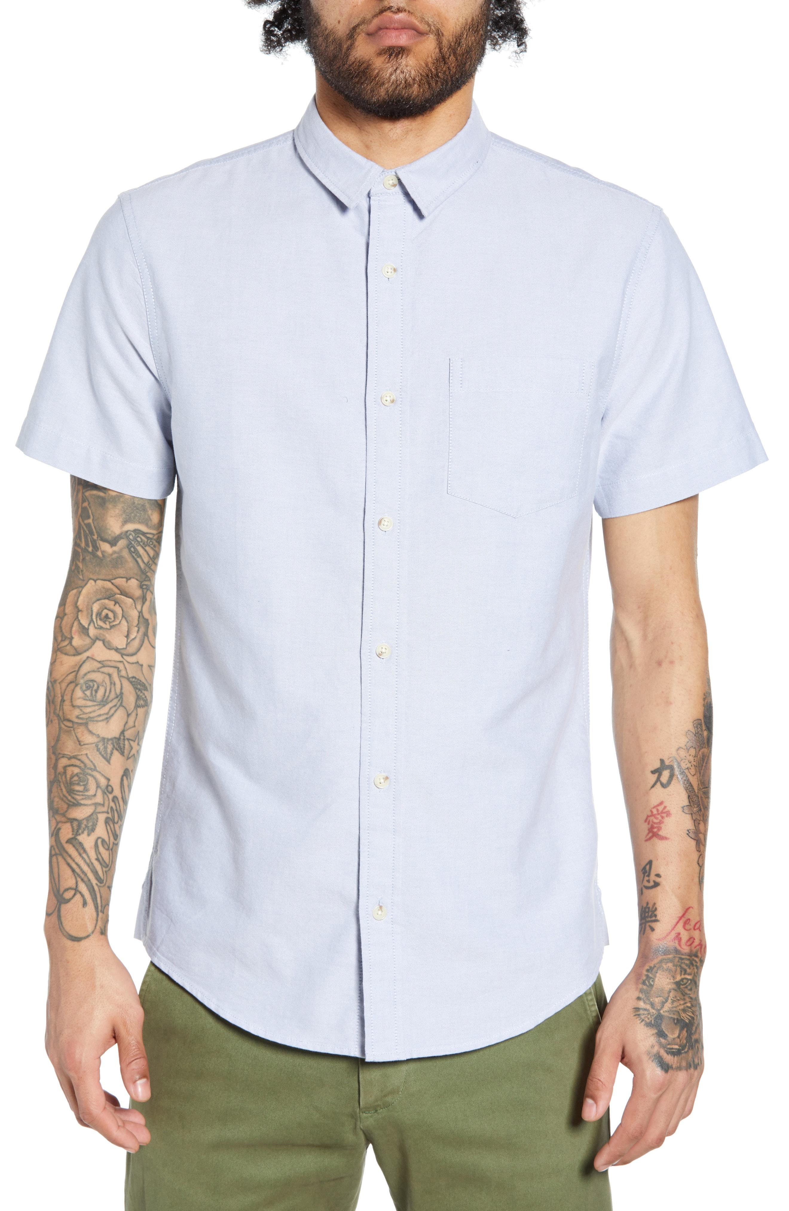 Lyst - The Rail Oxford Cloth Woven Shirt in White for Men