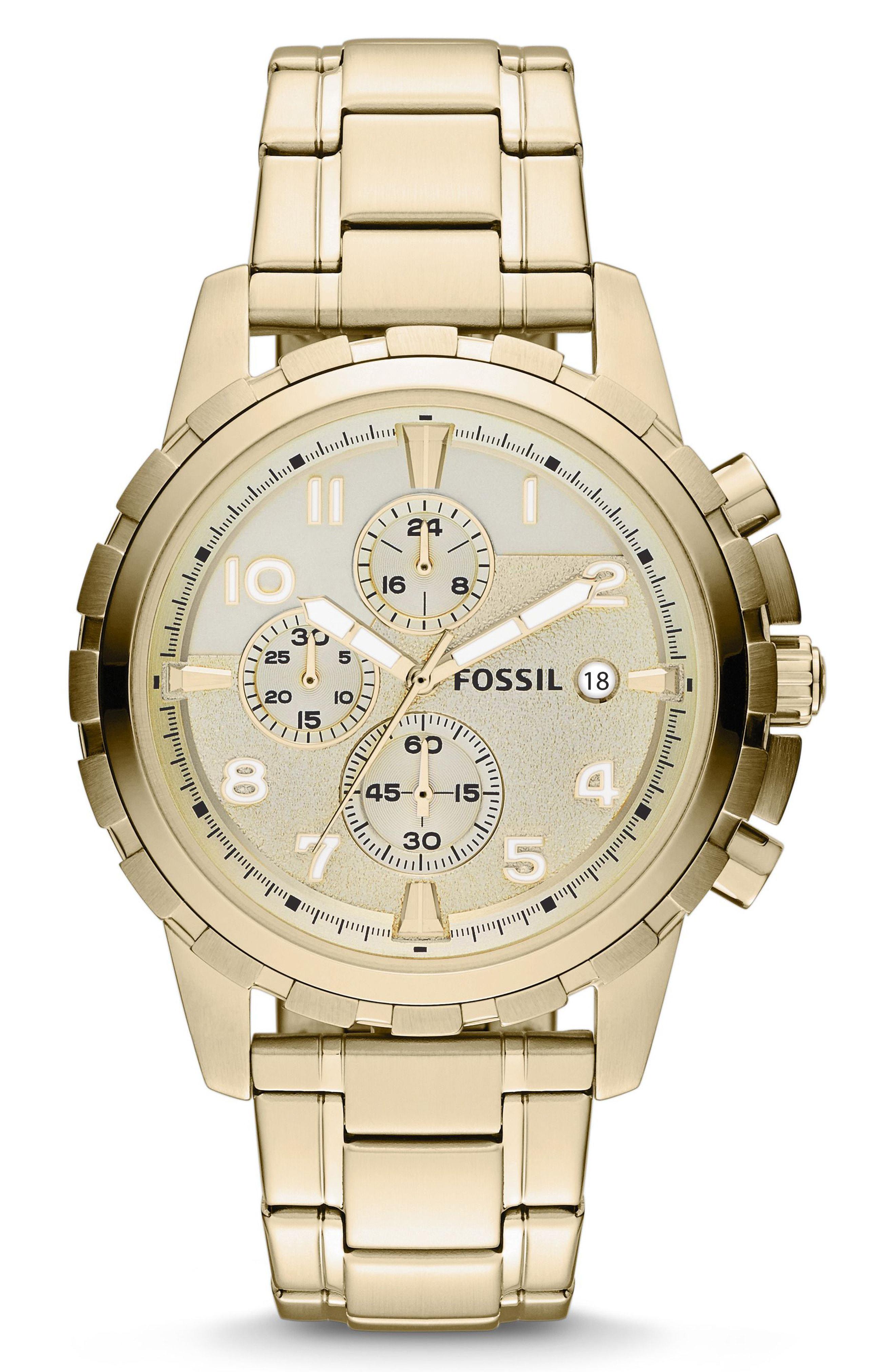 fossil watch rotating bezel