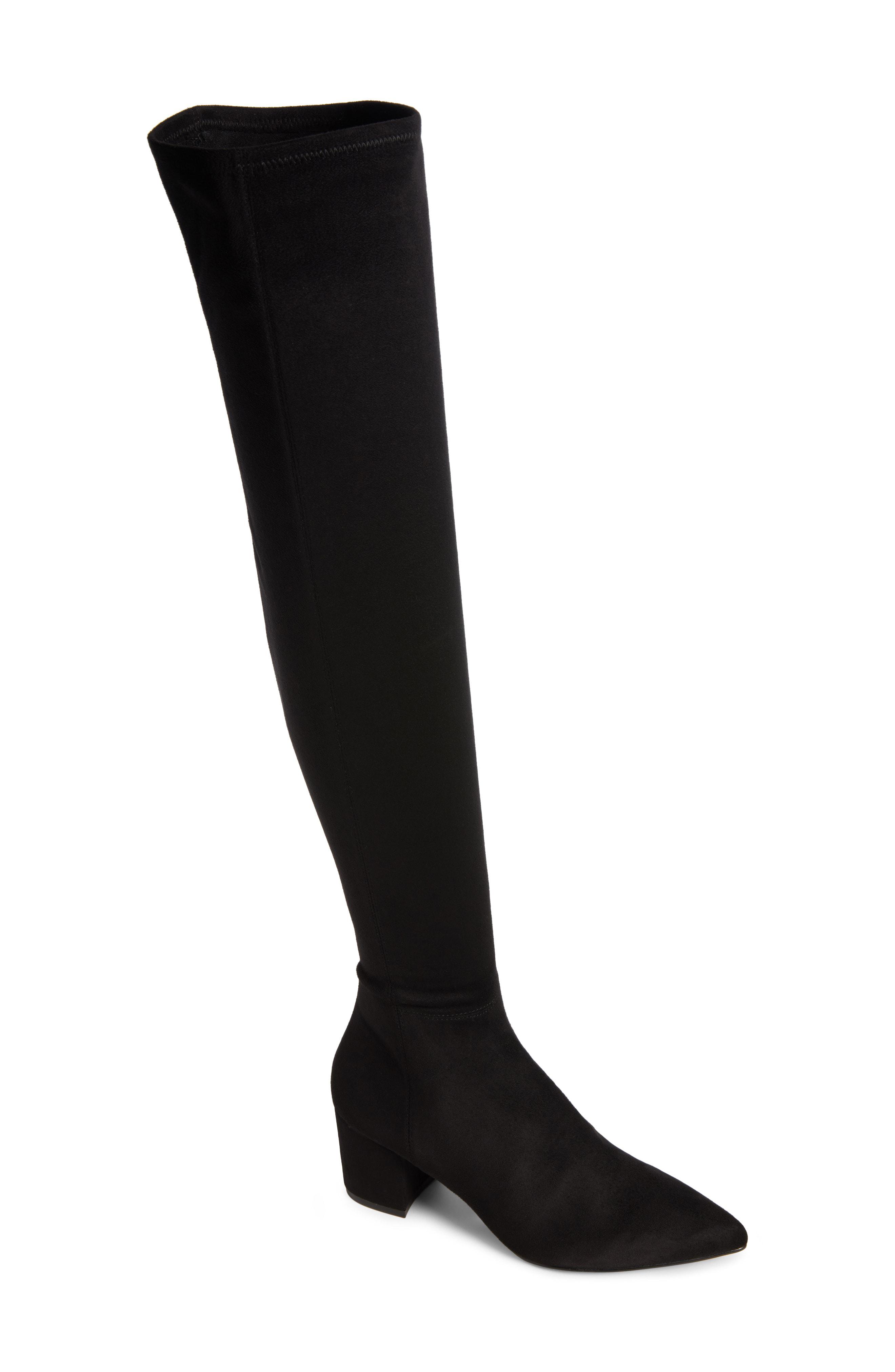 brinkley over the knee stretch boot steve madden