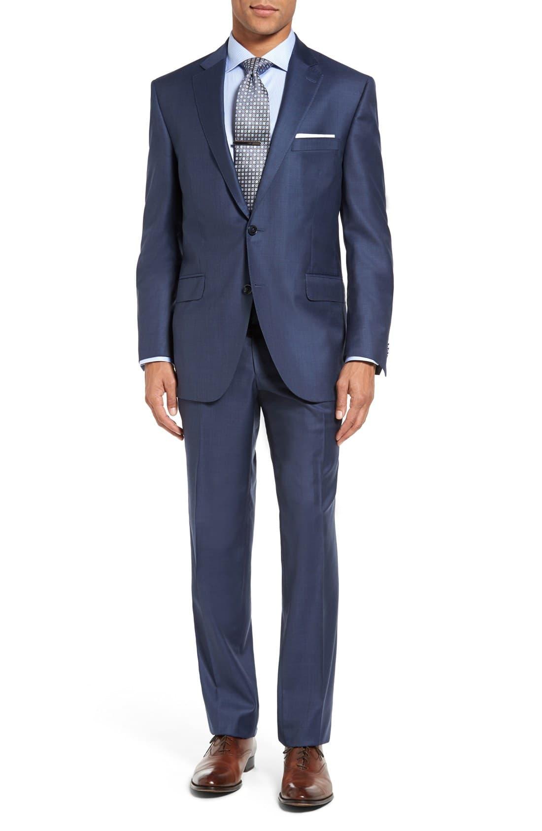 Peter Millar Flynn Classic Fit Wool Suit in Blue for Men - Save 33% - Lyst