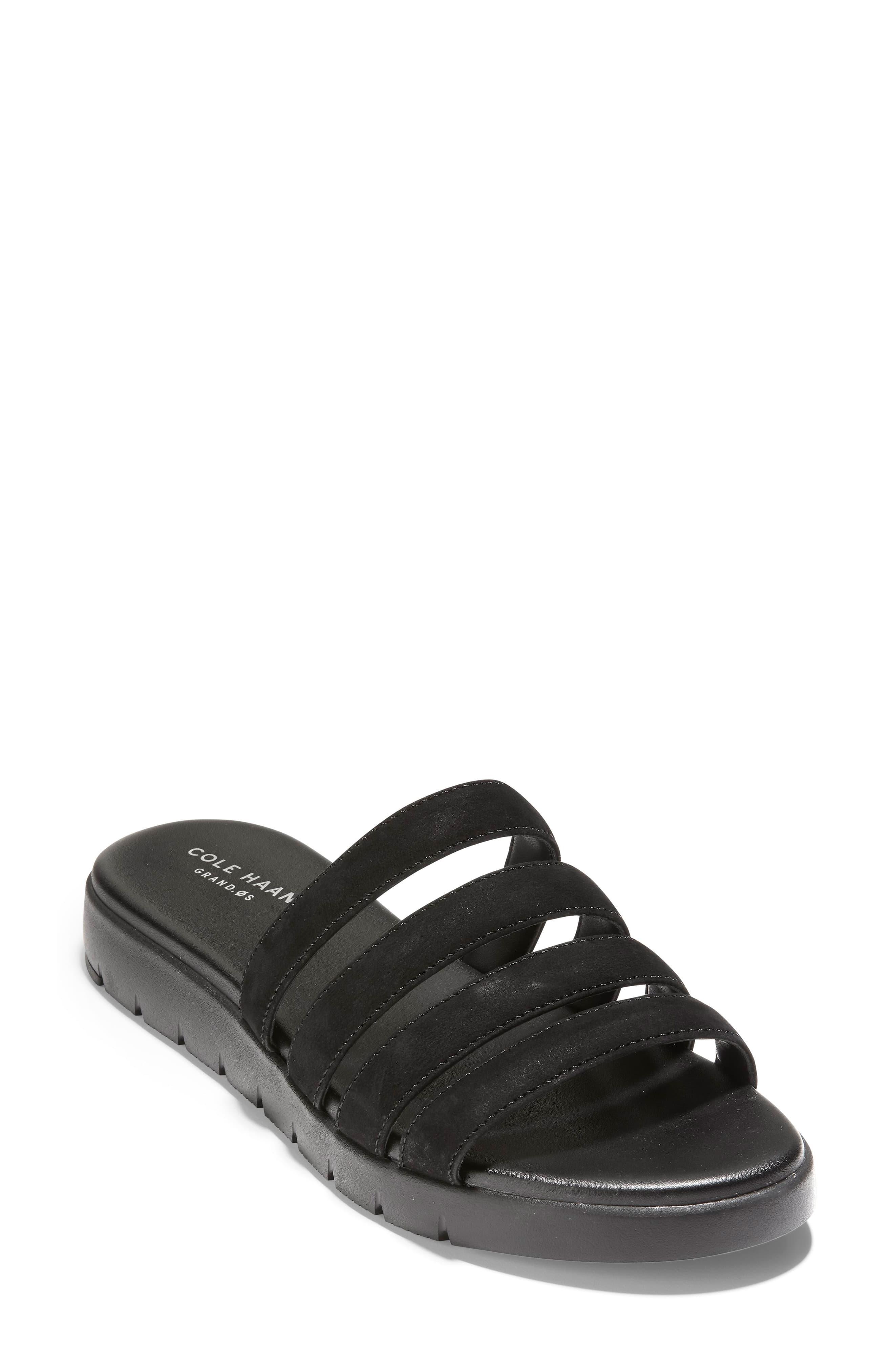 Cole Haan Zerogrand Slide Sandal In Black - Lyst